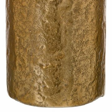 Bigbuy Dekovase Vase 12 x 12 x 61 cm Gold Aluminium