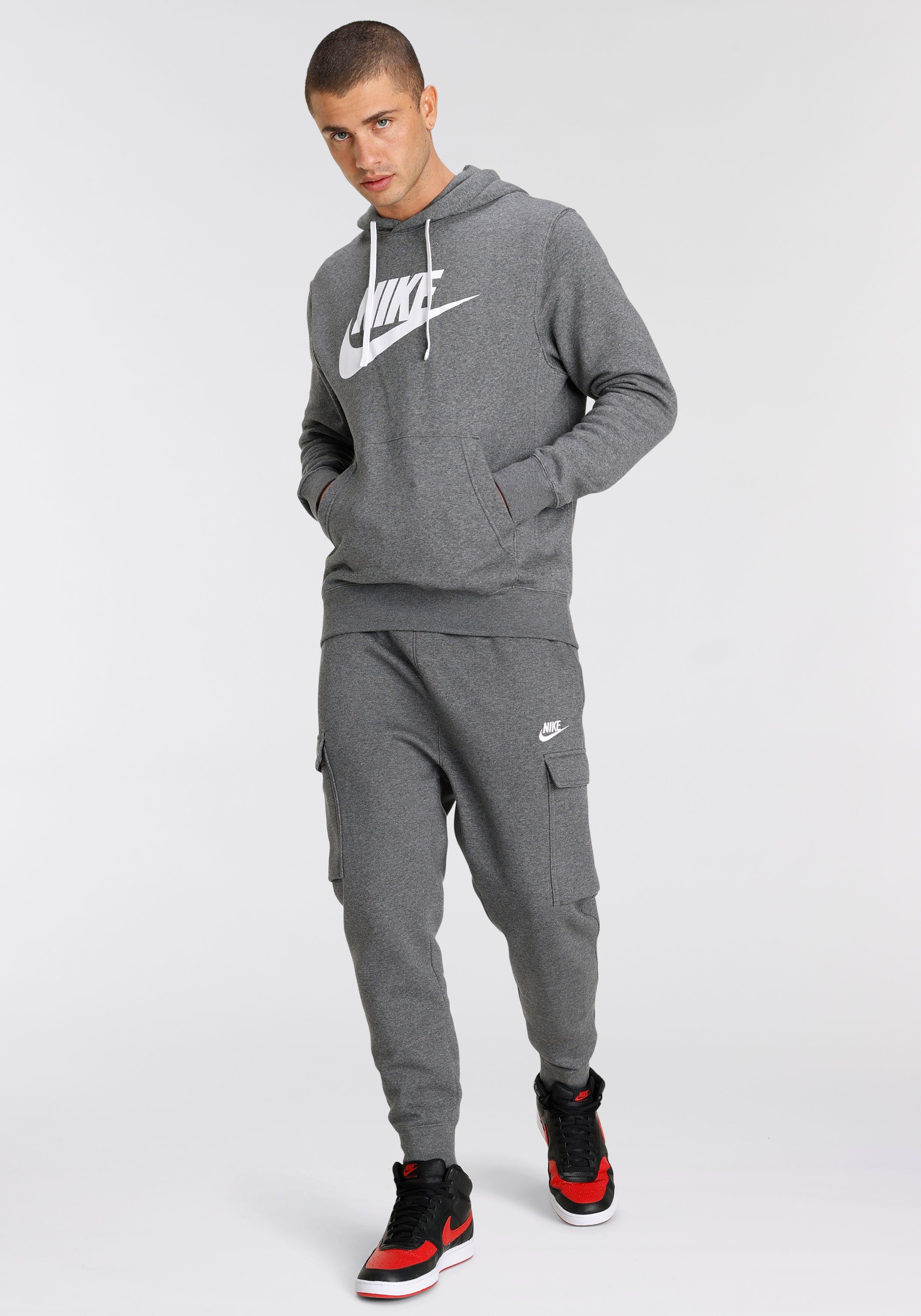 Nike Sportswear Kapuzensweatshirt Club Fleece Men\'s Graphic Pullover Hoodie