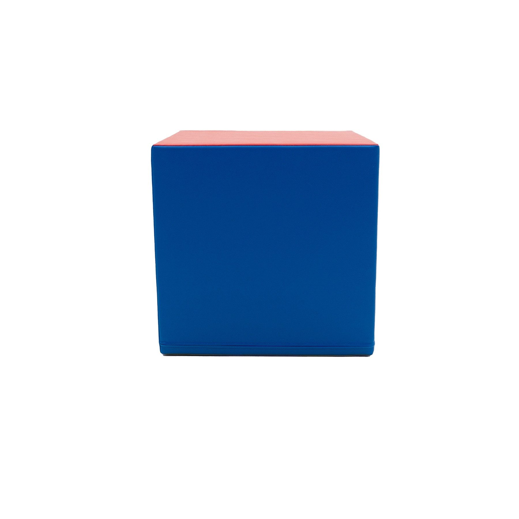 IGLUSoftplay IGLU Mega Cube Block Blau/Rot, Polyethylen-Schaumstoff Spielbauklötze, Herkunft: Lettland, Gewicht: 4,3 kg, 12 Monate Garantie