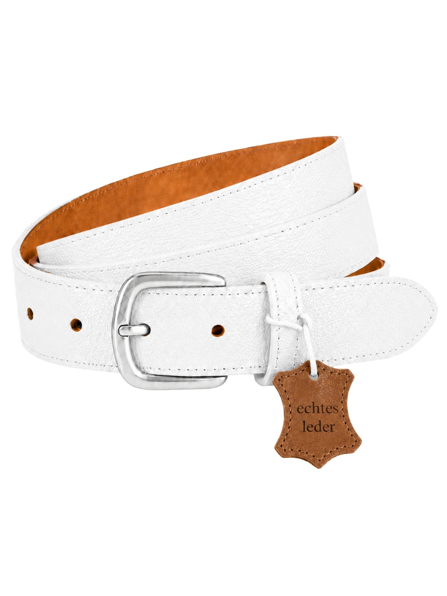 Adel Bags Ledergürtel Damen Gürtel, 3 cm Breit, verschiedene Farben,Hergestellt in Italien
