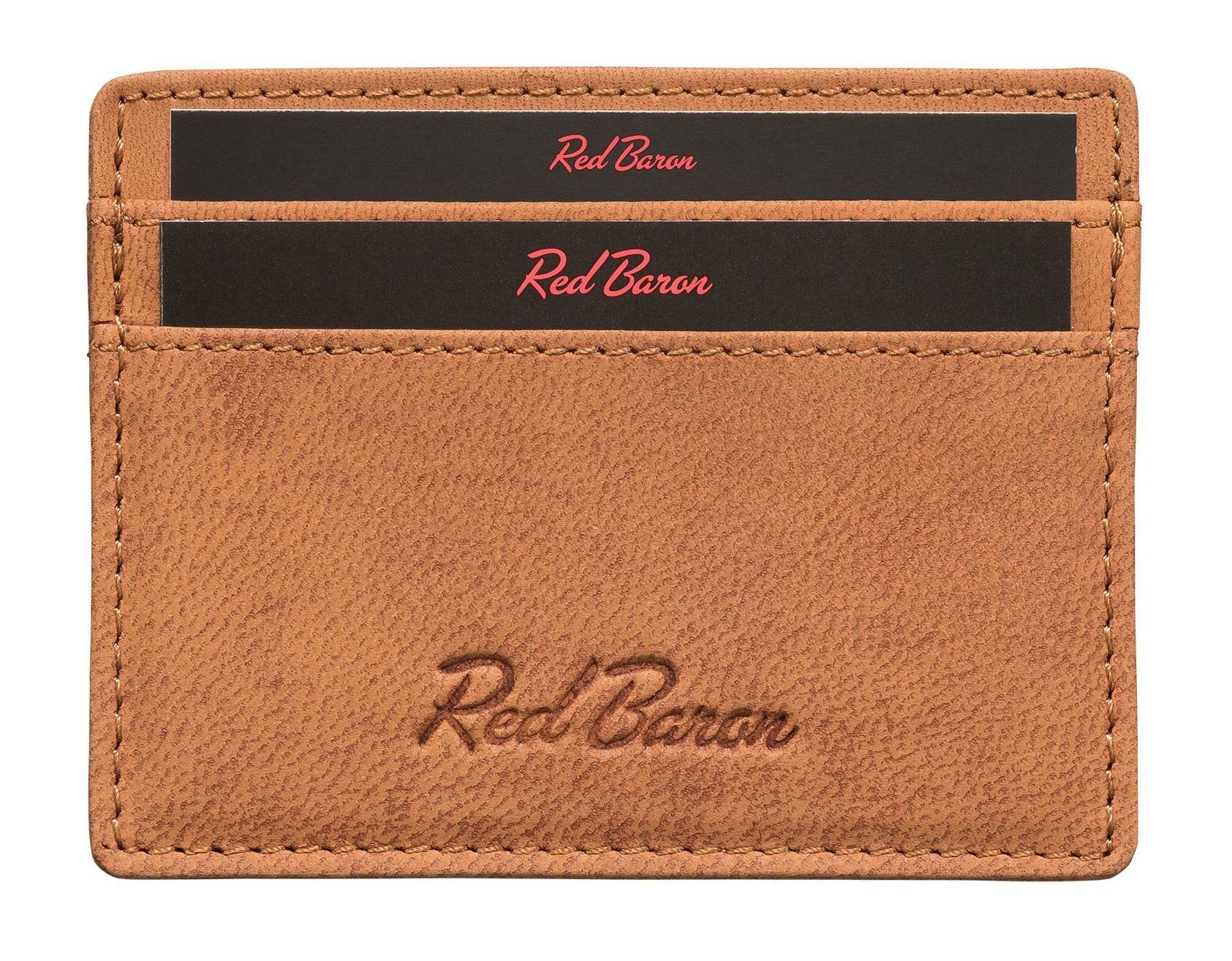 Kartenetui Kreditkarten-Etui Leder Braun RB-CC-001-02