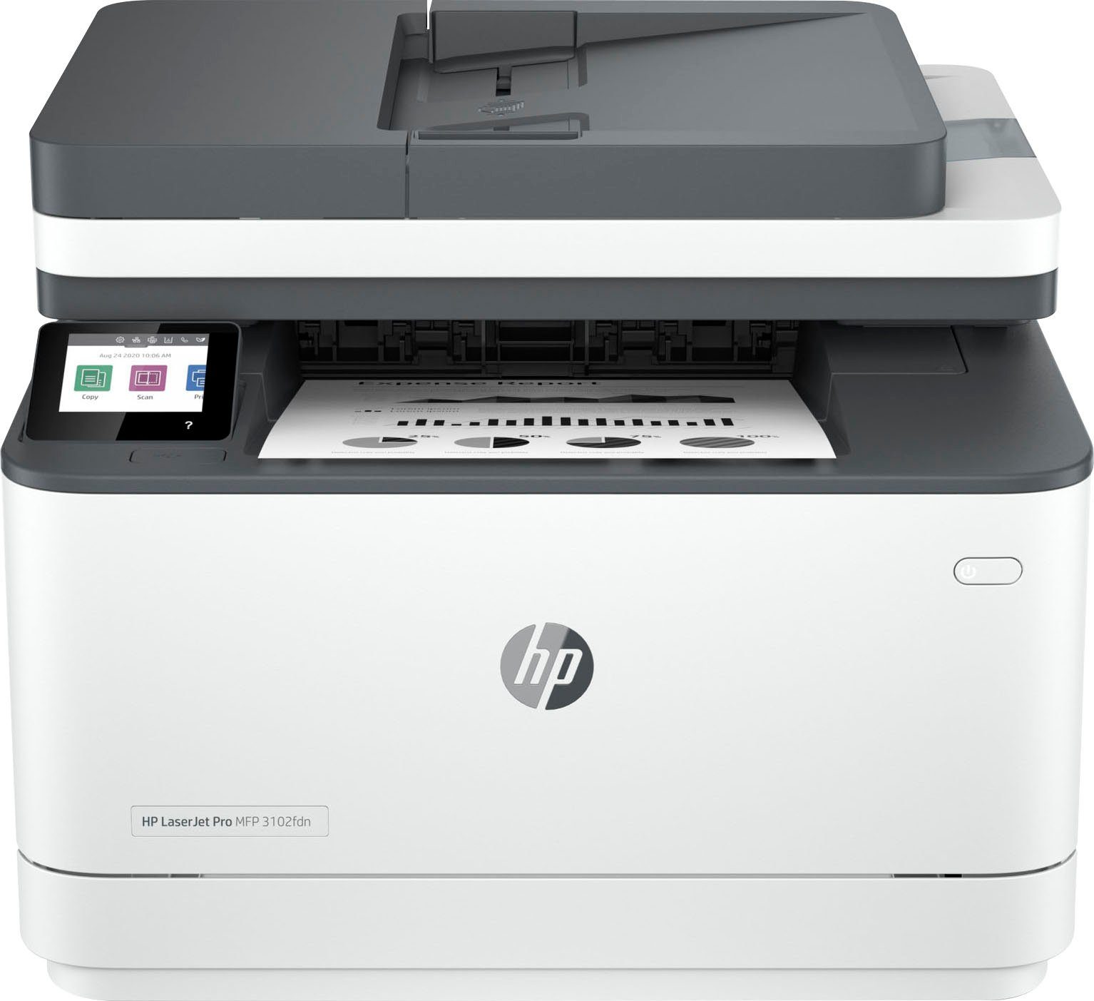 HP LaserJet Pro 3102fdn Multifunktionsdrucker, (LAN (Ethernet), WLAN (Wi-Fi)
