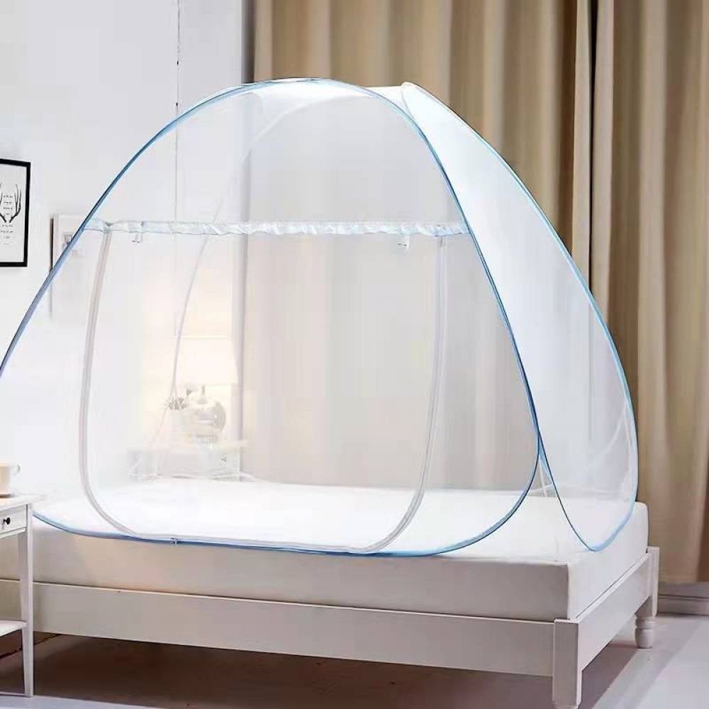Houhence Moskitonetz Moskitonetz Bett faltbar Anti-Mückenstiche Mückennetz  180 × 200 cm