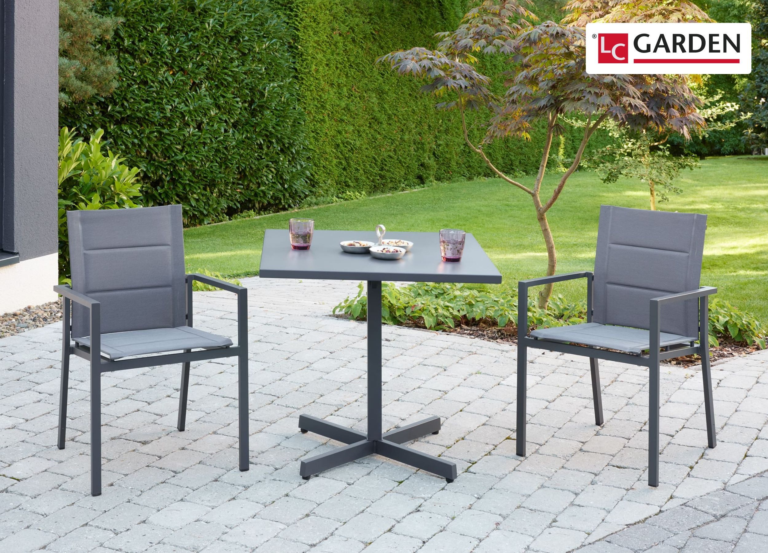 LC Garden Gartentisch »Sunewo« Balkontisch 70x70cm günstig online kaufen