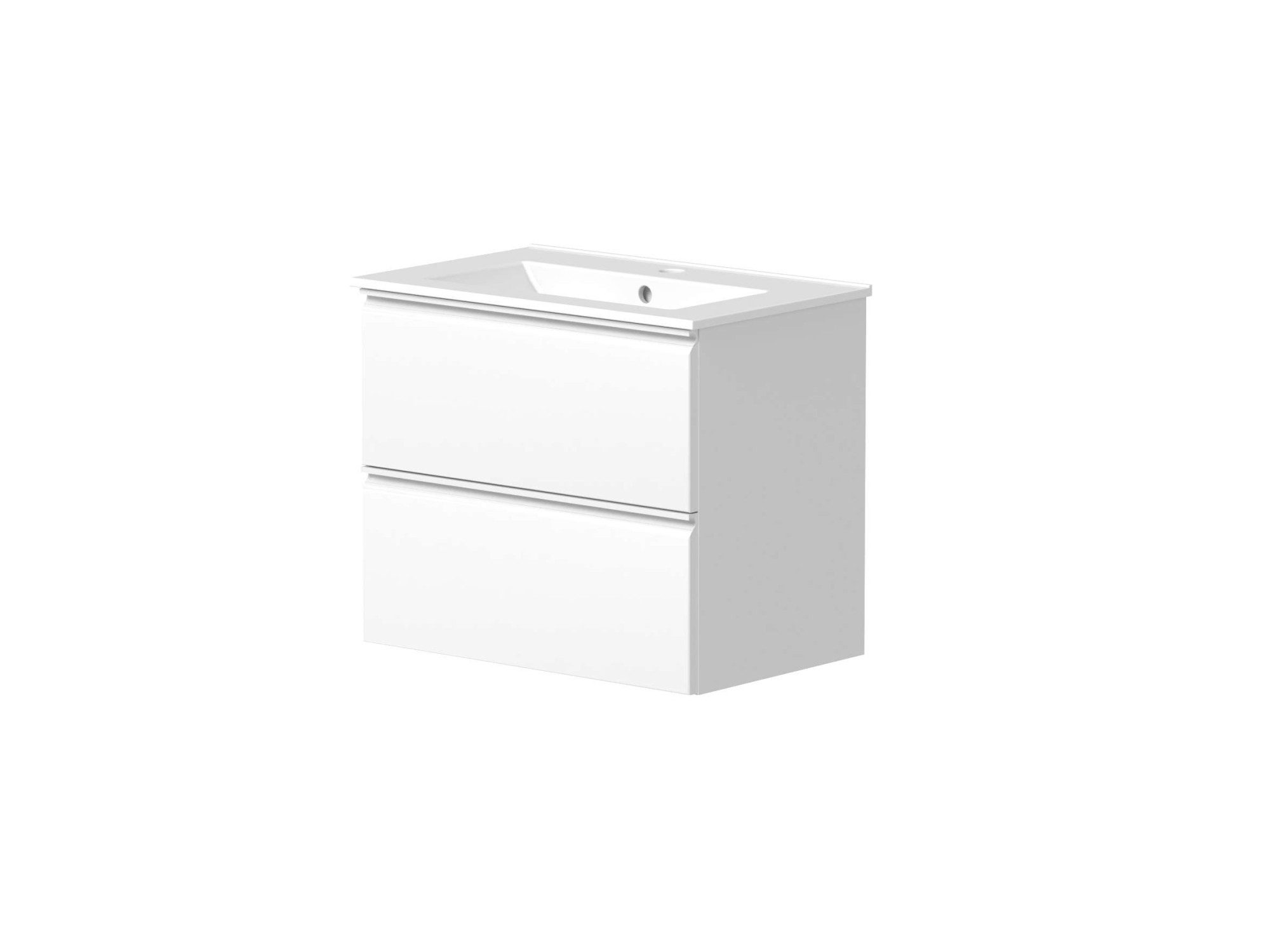 welltime Waschtisch Cosmos in verschiedenen Ausführungen inkl. Раковины, Badmöbel, Waschplatz mit 2 Schubladen, Soft-Close-Funktion, FSC®