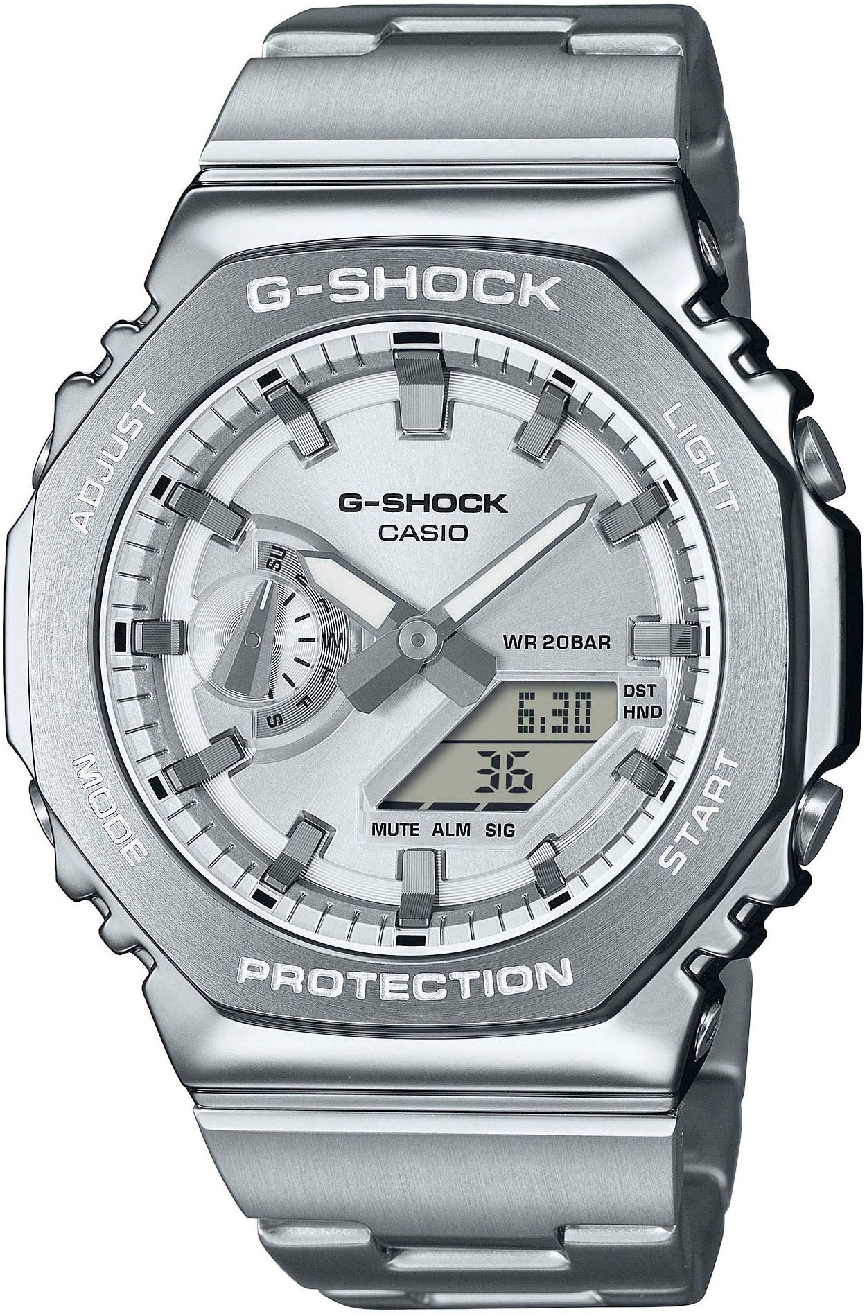 CASIO G-SHOCK Chronograph GM-2110D-7AER, Quarzuhr Armbanduhr,Herren,digital günstig online kaufen