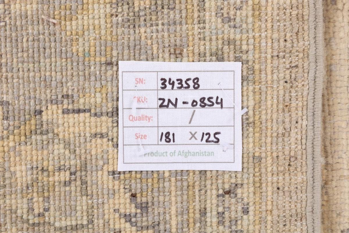 Orientteppich Ziegler 6 Orientteppich, Höhe: Nain 125x181 mm Handgeknüpfter Farahan Trading, rechteckig