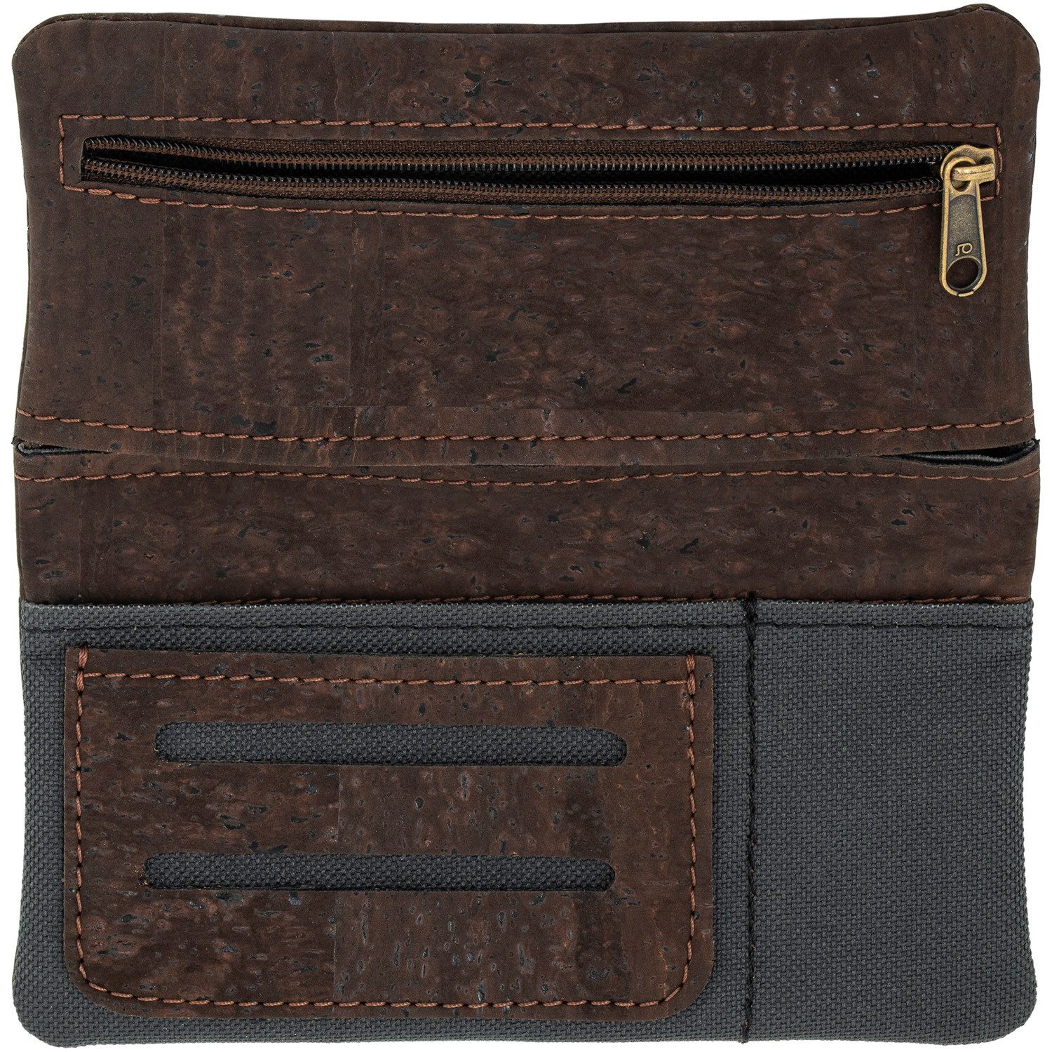 Simaru Tabakbeutel Madeira, Vegan Kork, austauschbare Gummis, für 30g Tabak, Made in EU