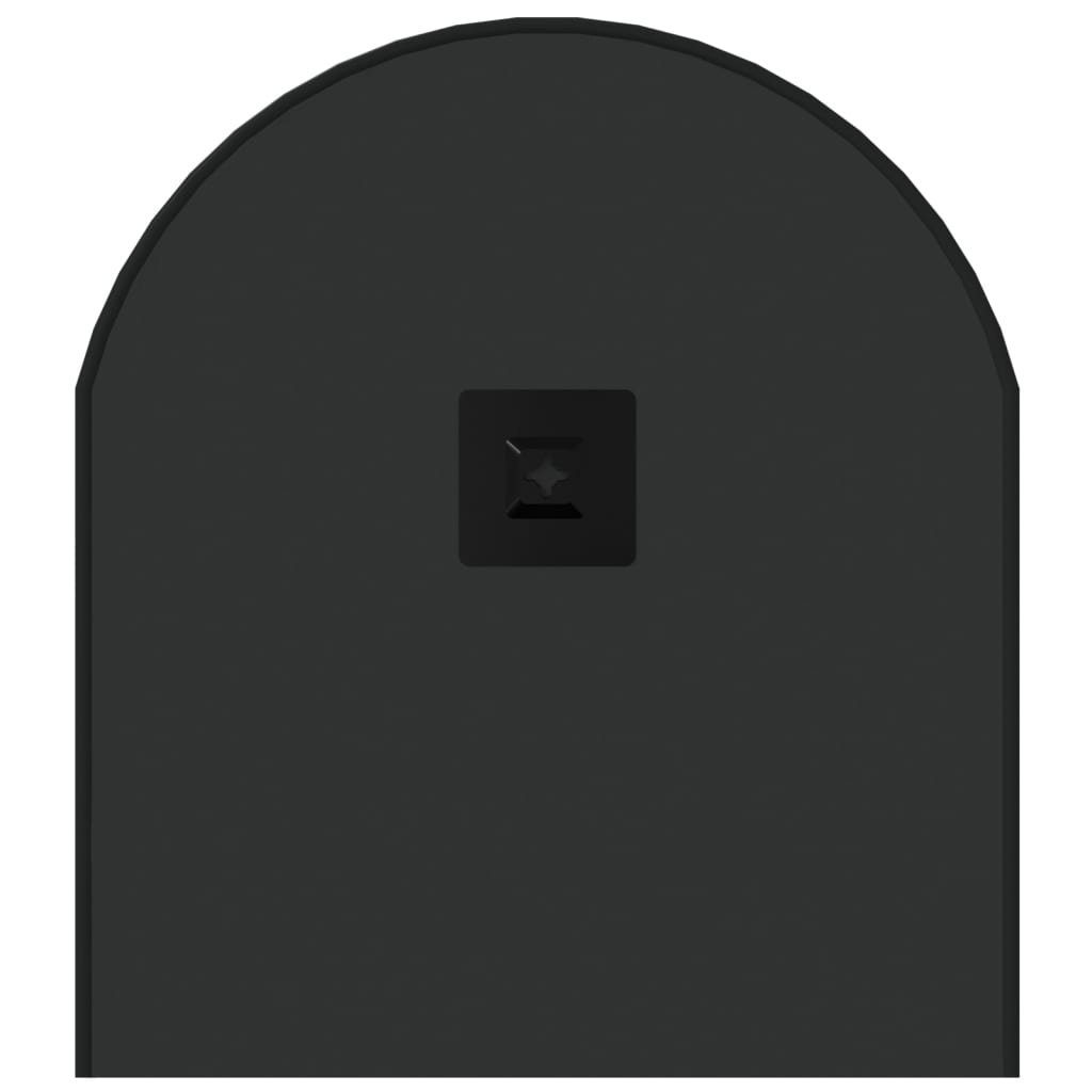 Schwarz furnicato Wandspiegel cm Oval 80x35