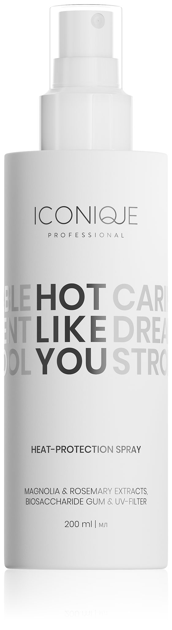 ICONIQUE Professional Haarpflege-Spray HOT LIKE YOU Spray – Profi Hitzeschutz für gesundes Haar