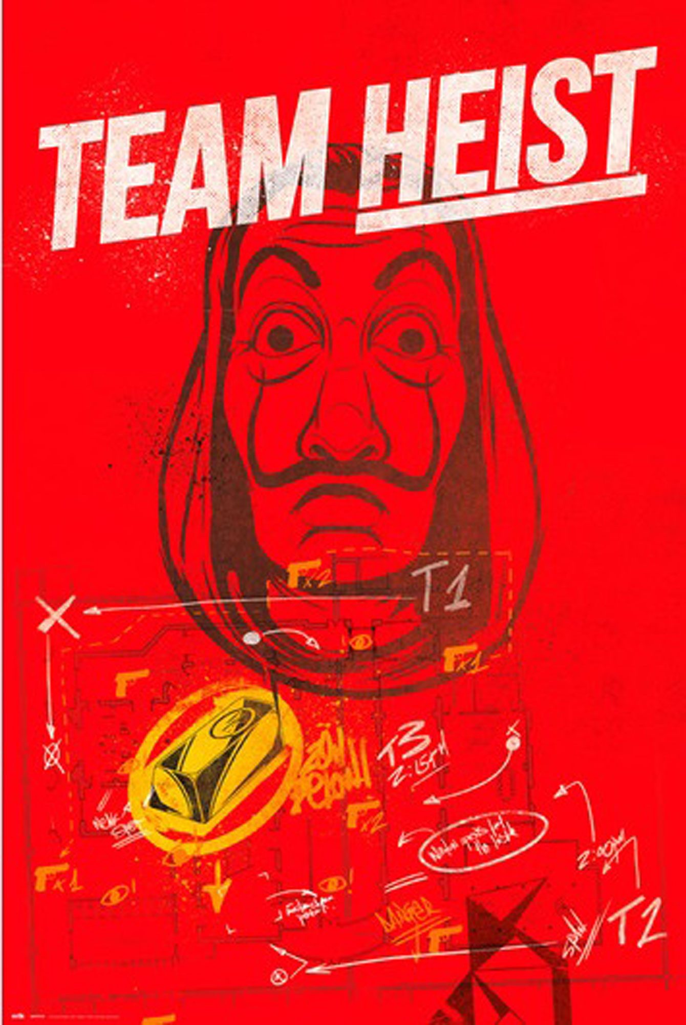 Poster La Casa de Papel - Poster - Money Heist