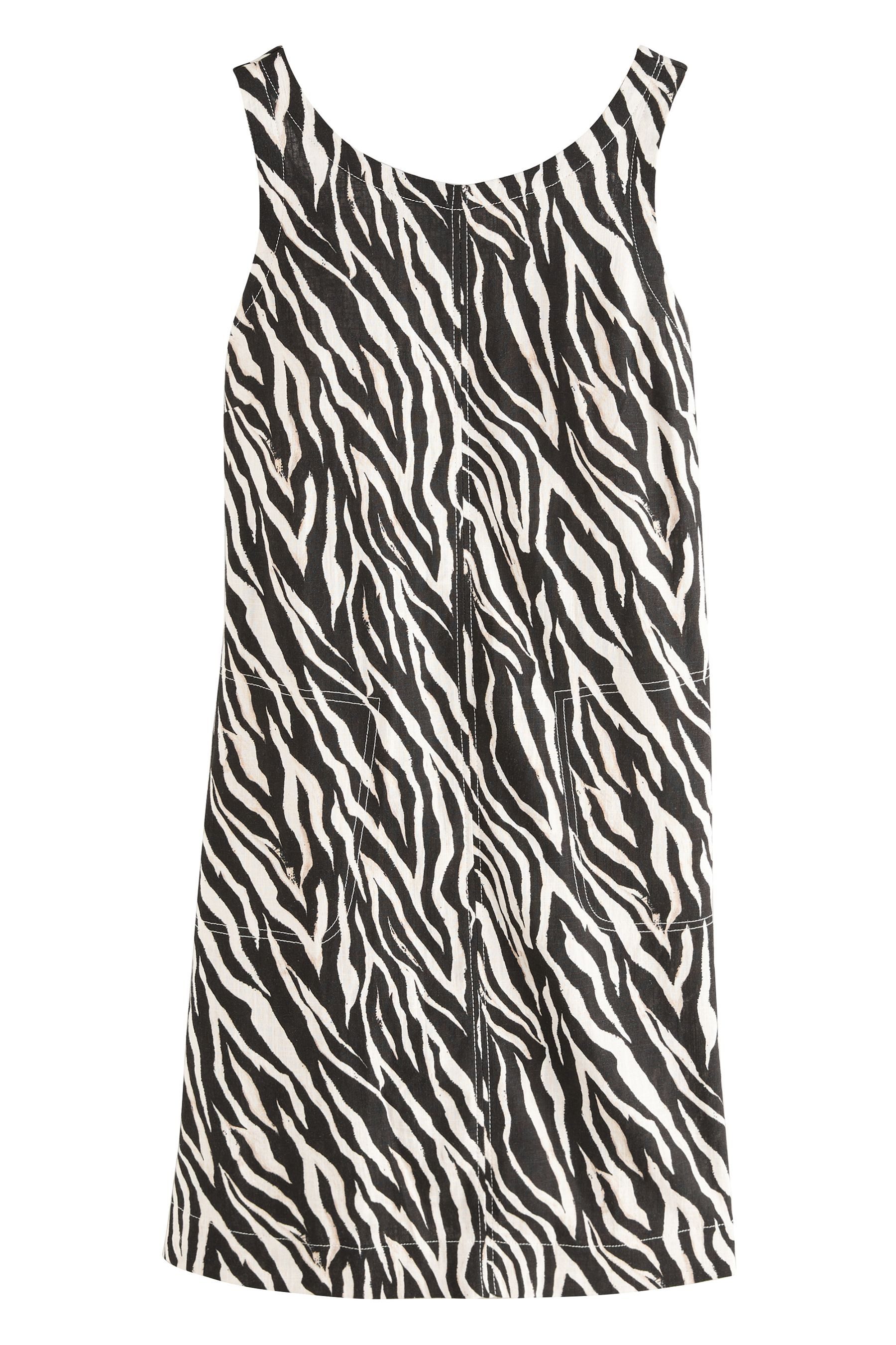 Next Minikleid Mini-Etuikleid mit Leinen mit U-Rückenausschnitt (1-tlg) günstig online kaufen