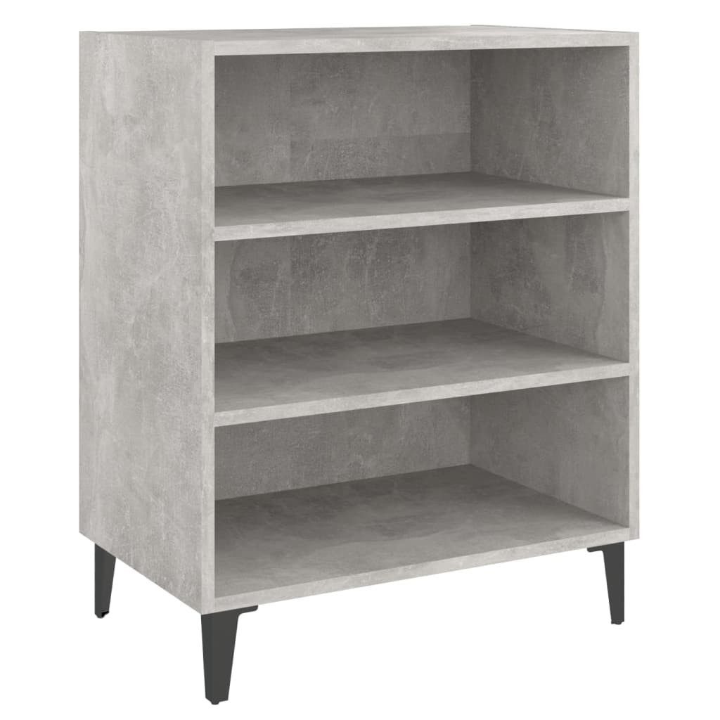 vidaXL Sideboard Sideboard Betongrau 57x35x70 cm günstig online kaufen