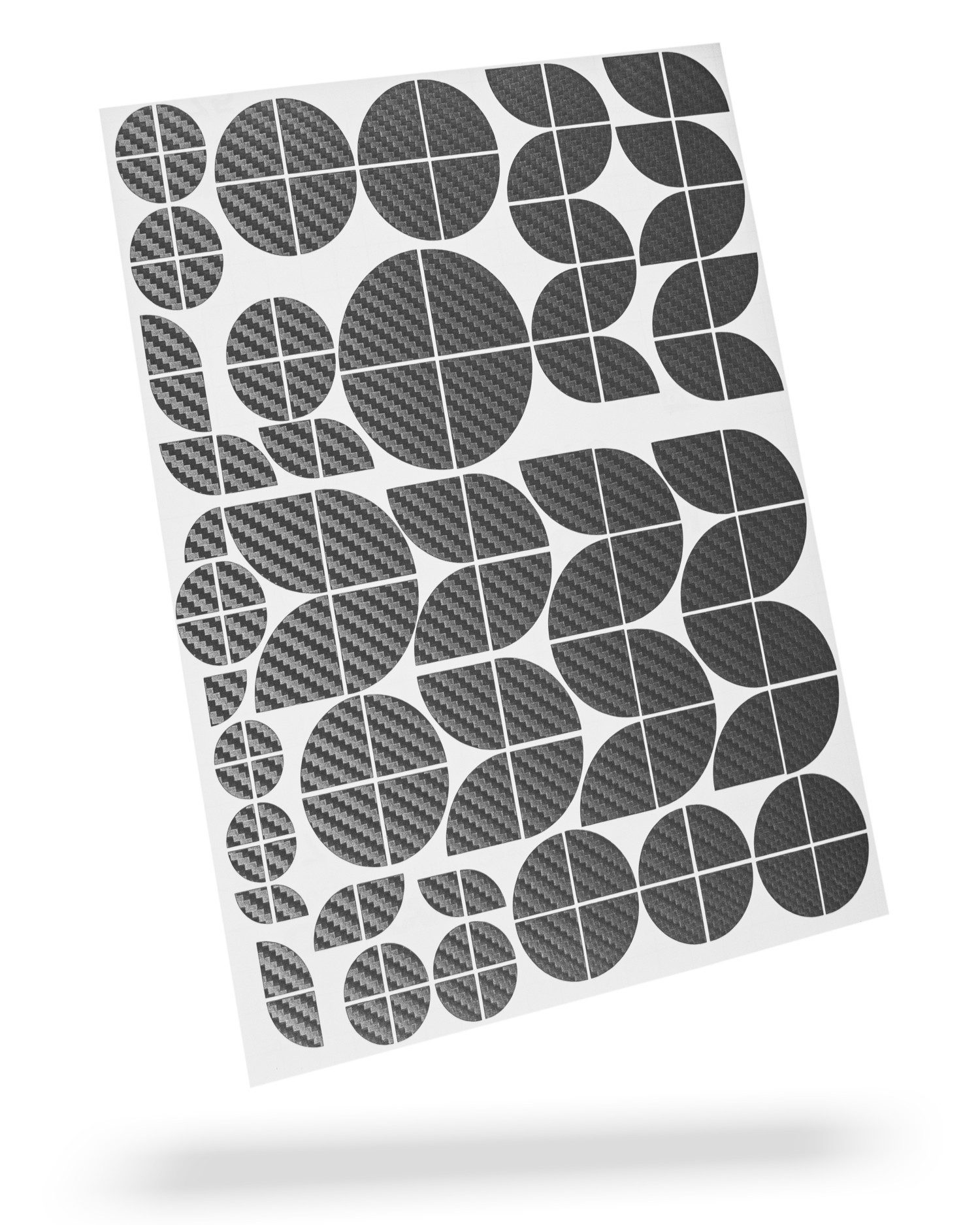 Blackshell Aufkleber Blackshell Aufkleber passend für alle BMW Embleme - 124 tlg., (Set), Viele verschiedene Farben, passend für alle Modelle und Logos