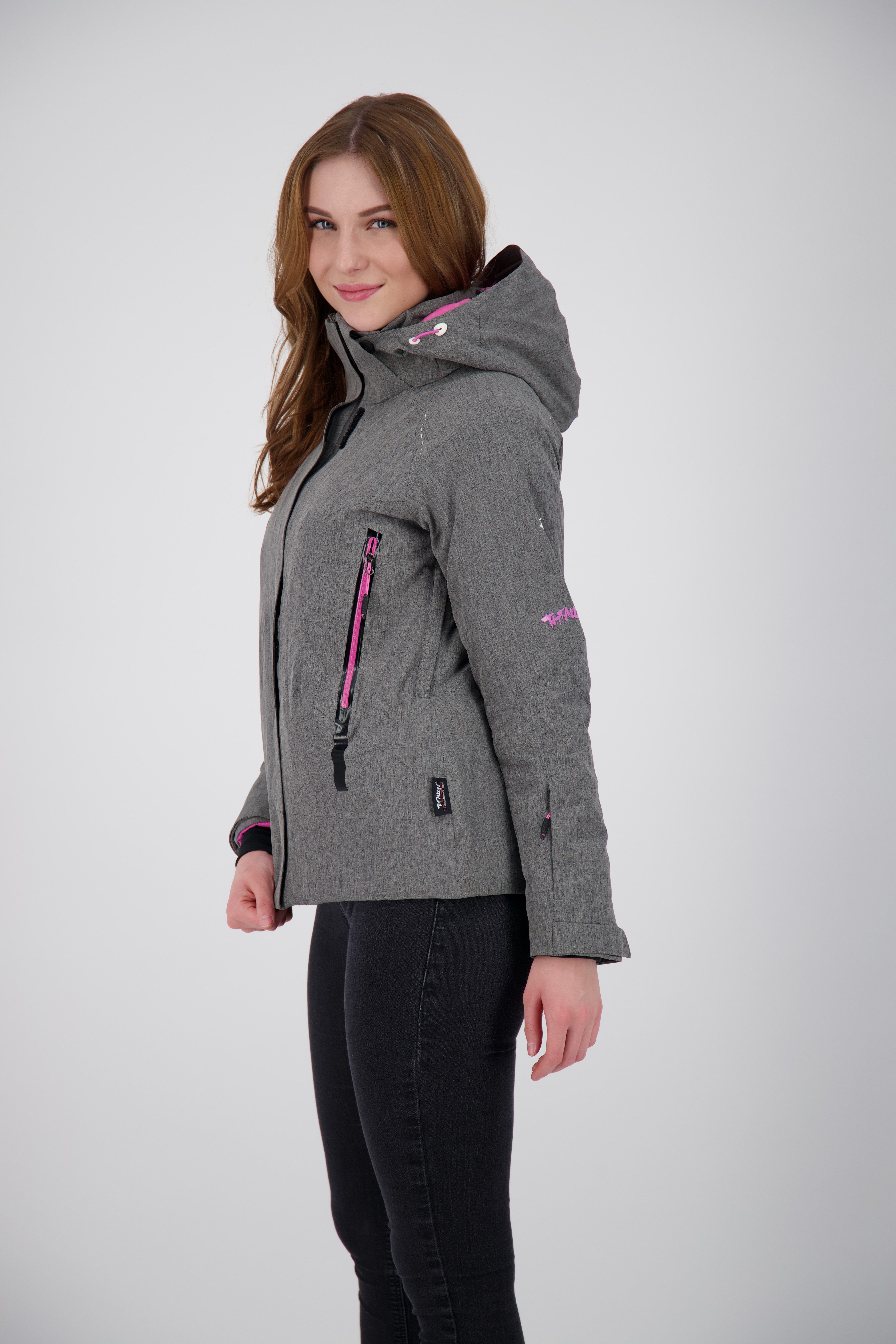 DEPROC Active Winterjacke CALGARY WINTER Women weiche Skijacke in sportlicher Optik