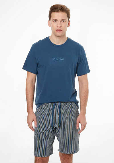 Calvin Klein Shorty mit Markenschriftzug auf der Front