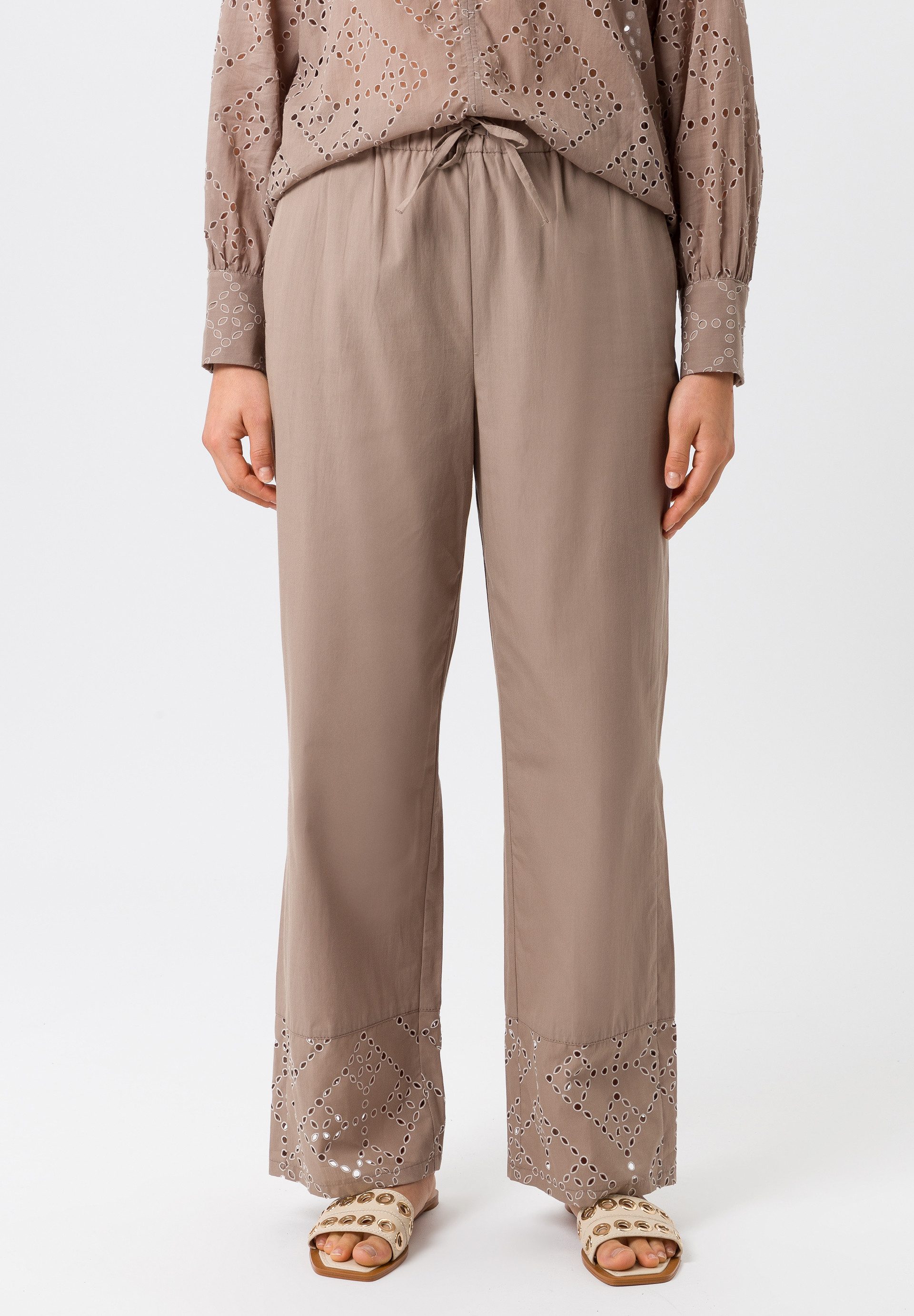 Schlupfhose mit elastischem Bund