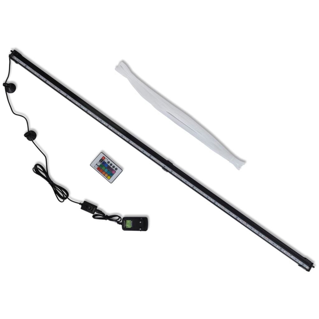 vidaXL LED Aquariumleuchte 107 cm LED Aquarium Blasenlampe RGB 107 cm
