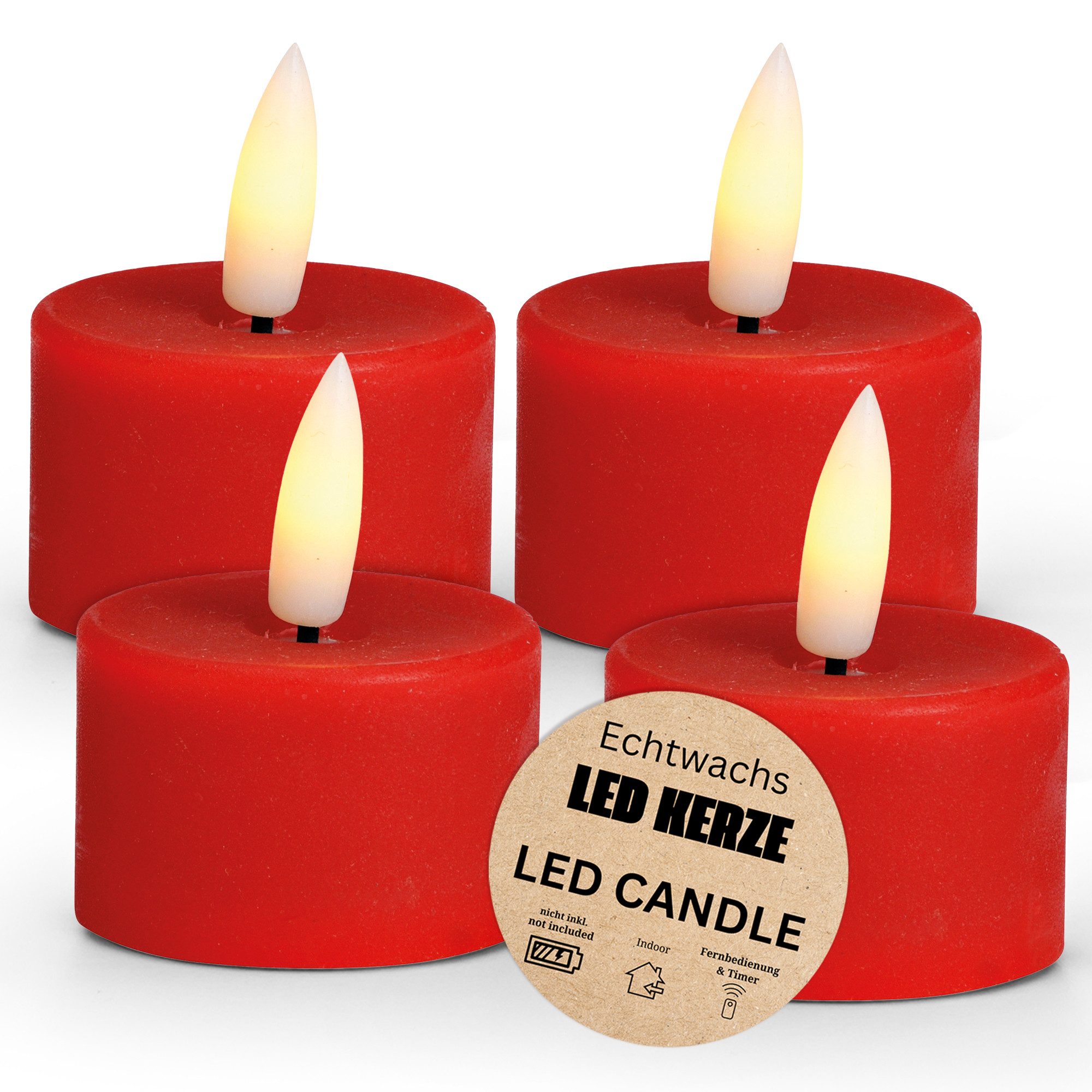matches21 HOME & HOBBY Tafelkerze LED günstig online kaufen