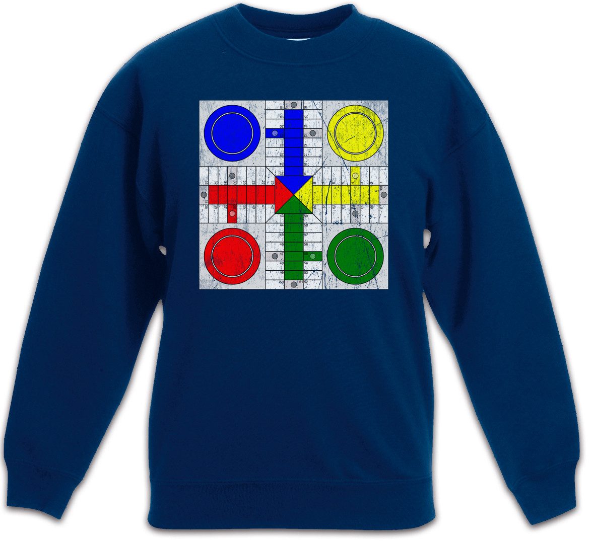 Urban Backwoods Sweatshirt Parcheesi Board Kinderpullover Chessindia Pachisi Spielbrett (1-tlg) Brettspiel Board Game Gamer