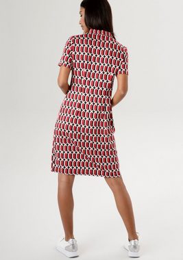 Aniston SELECTED Jerseykleid mit silberfarbenem Reißverschluss - NEUE KOLLEKTION