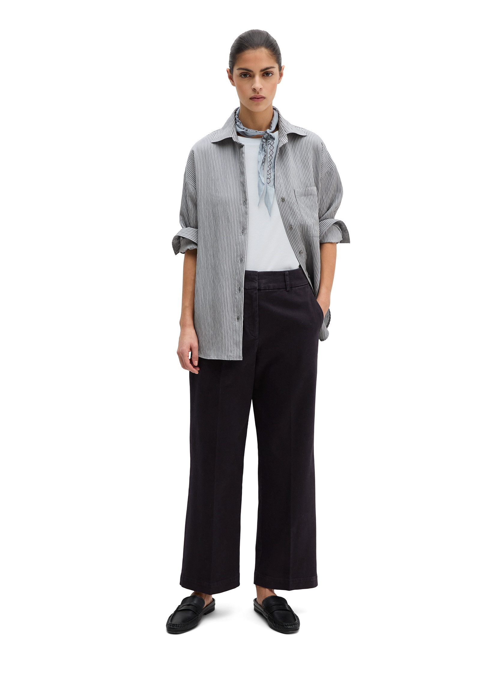 Marc O'Polo Stoffhose MEA STRAIGHT Model Mea straight fit aus Organic Cotton-Twill – Bild 4 von 5