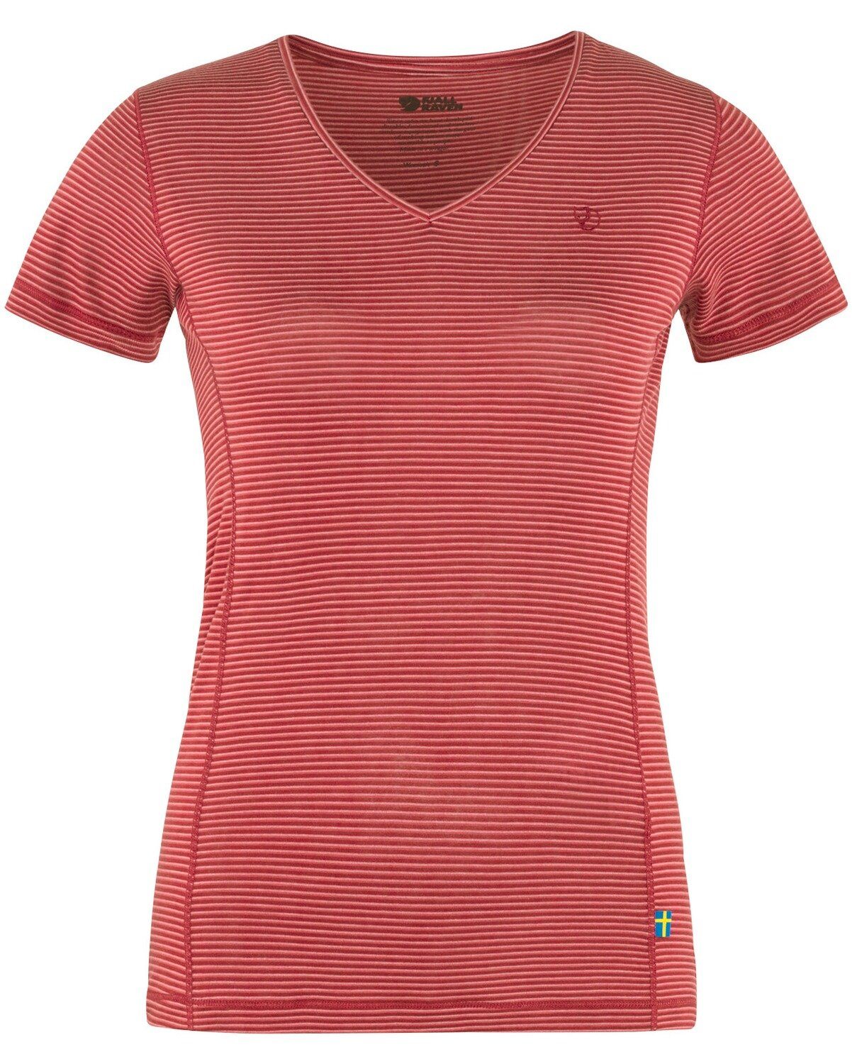 Fjällräven T-Shirt Damen T-Shirt Abisko Cool pomegranate red