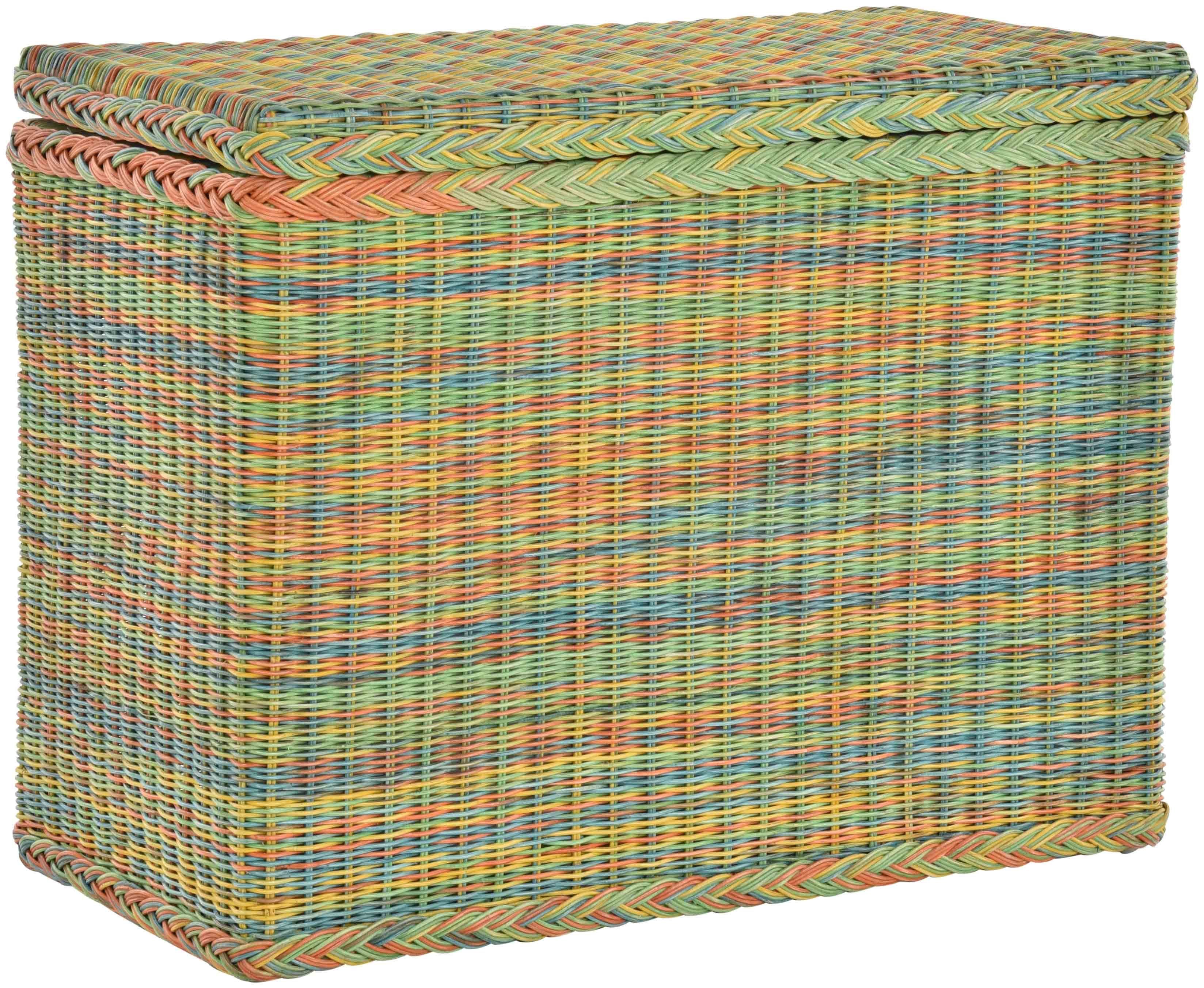 Krines Home Wäschesortierer Rattan Wäschekorb 3 günstig online kaufen