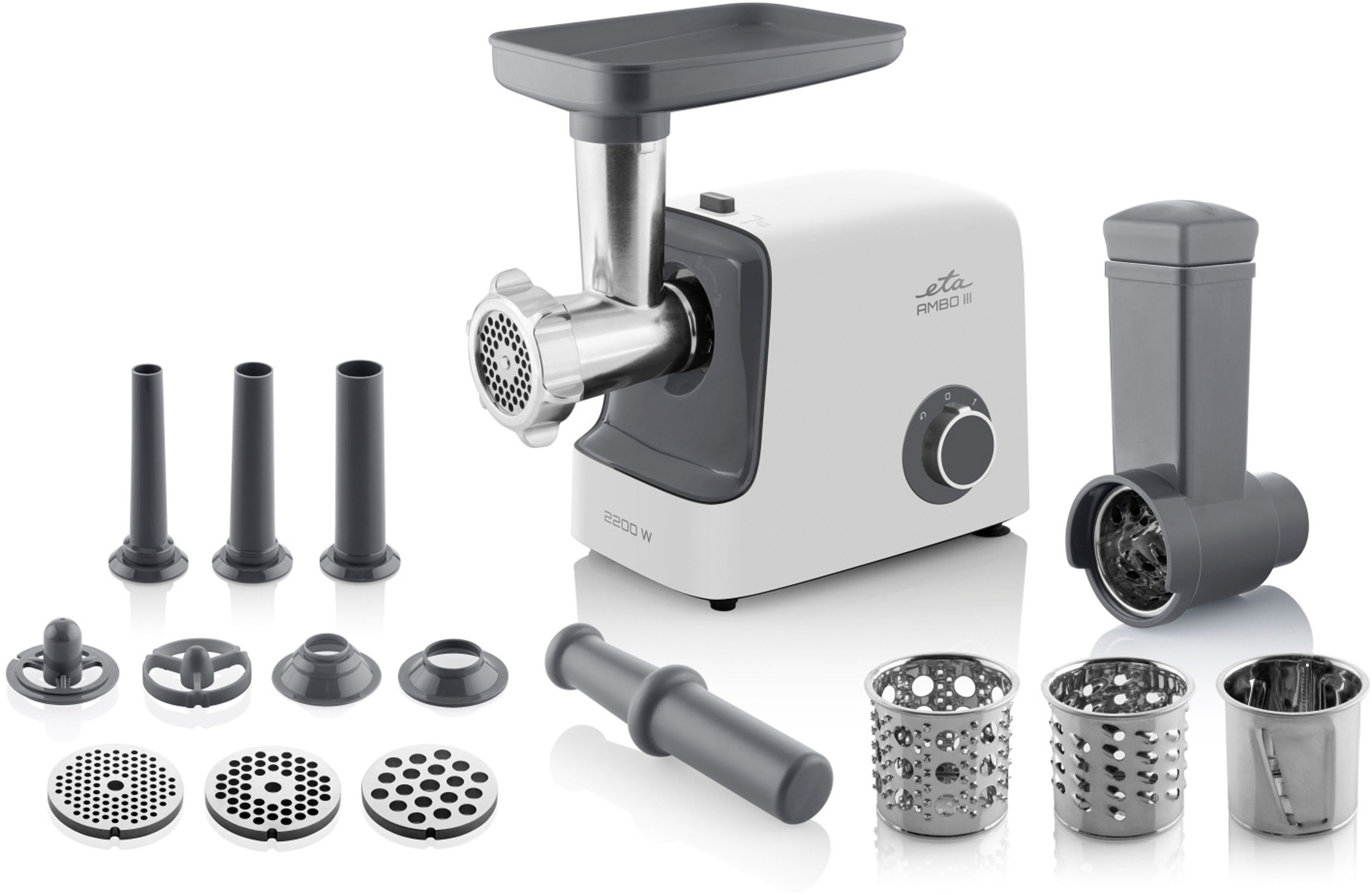 eta Fleischwolf Ambo III, ETA507590000, 2200 W, in Metallausführung