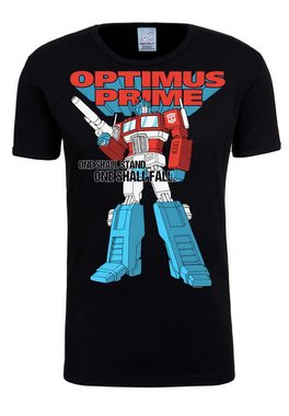 LOGOSHIRT T-Shirt Optimus Prime - One Shall Stand mit lizenziertem Originaldesign