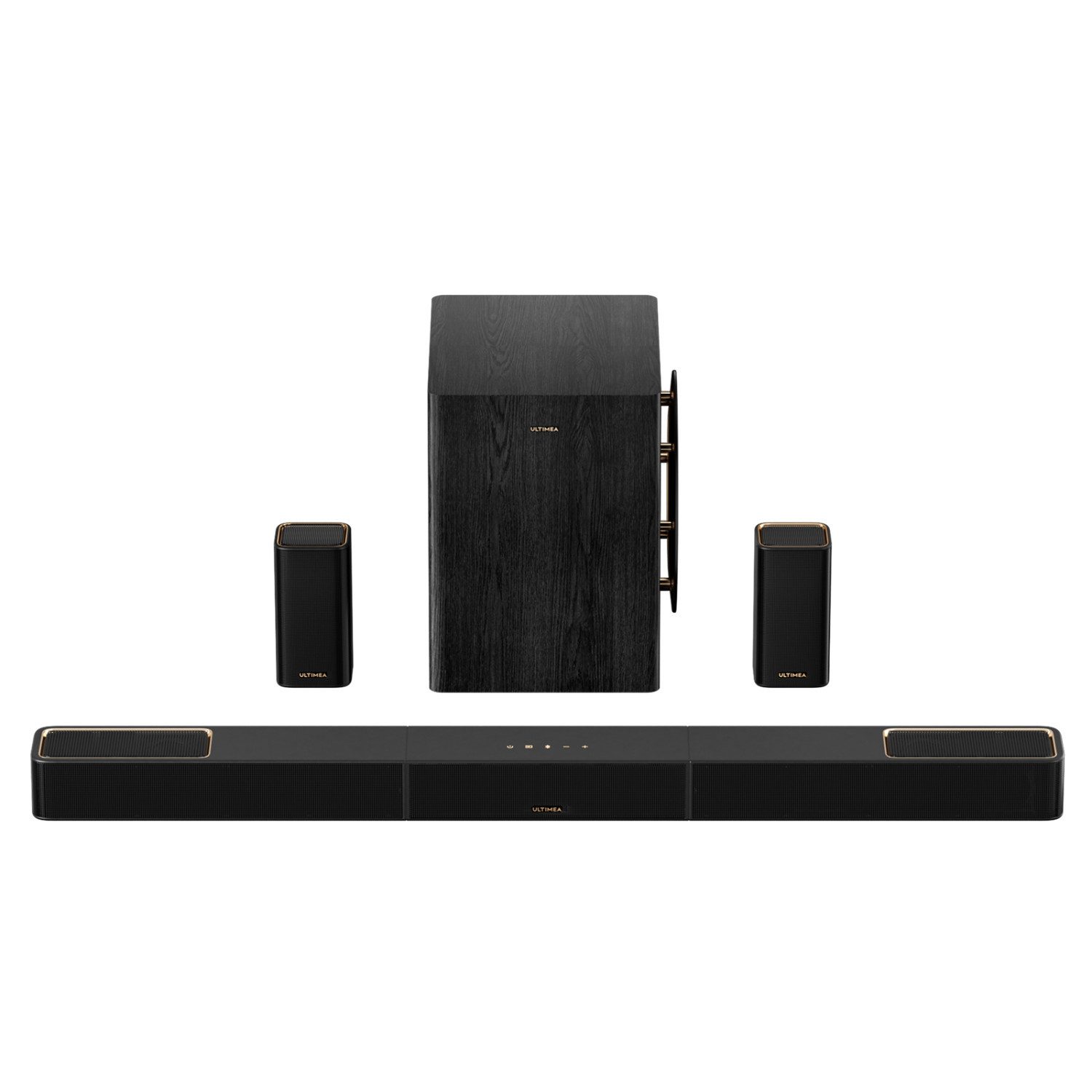 Ultimea Skywave Series Soundbar Dolby Atmos 7.1.4ch Surround Sound System (Soundbar für tv, 8'' Subwoofer, 840 W, heimkino soundsystem)