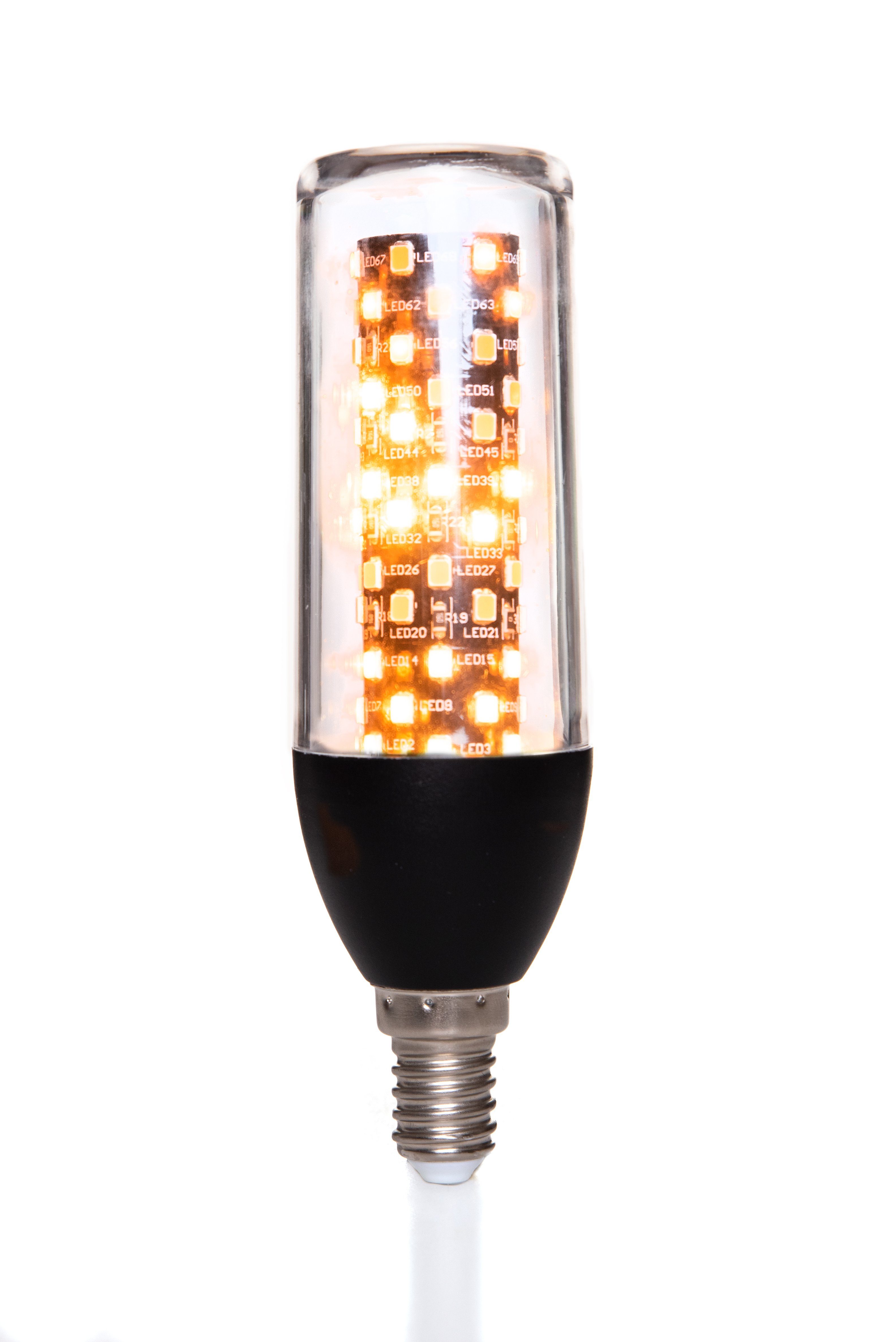 Trades4Sale LED-Leuchte 1 Stück LED Flackerbirne E14