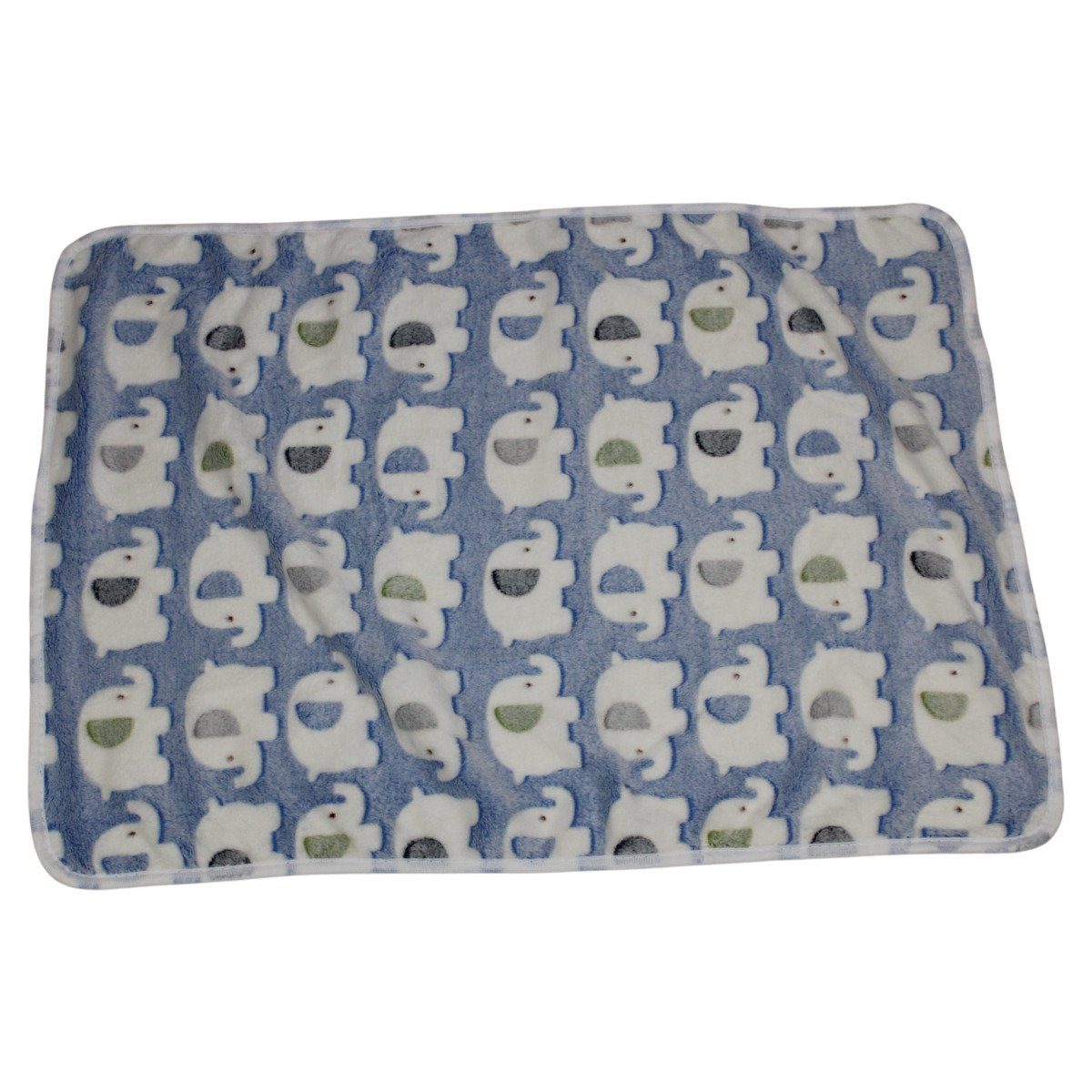 Pettimania Tierdecke Fleece Decke mit Elefanten-Motiv günstig online kaufen