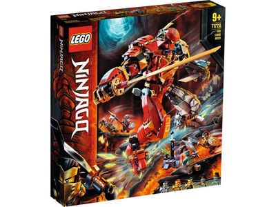 LEGO® Konstruktionsspielsteine LEGO NINJAGO® - Feuer-Stein-Mech, (Set, 968 St)