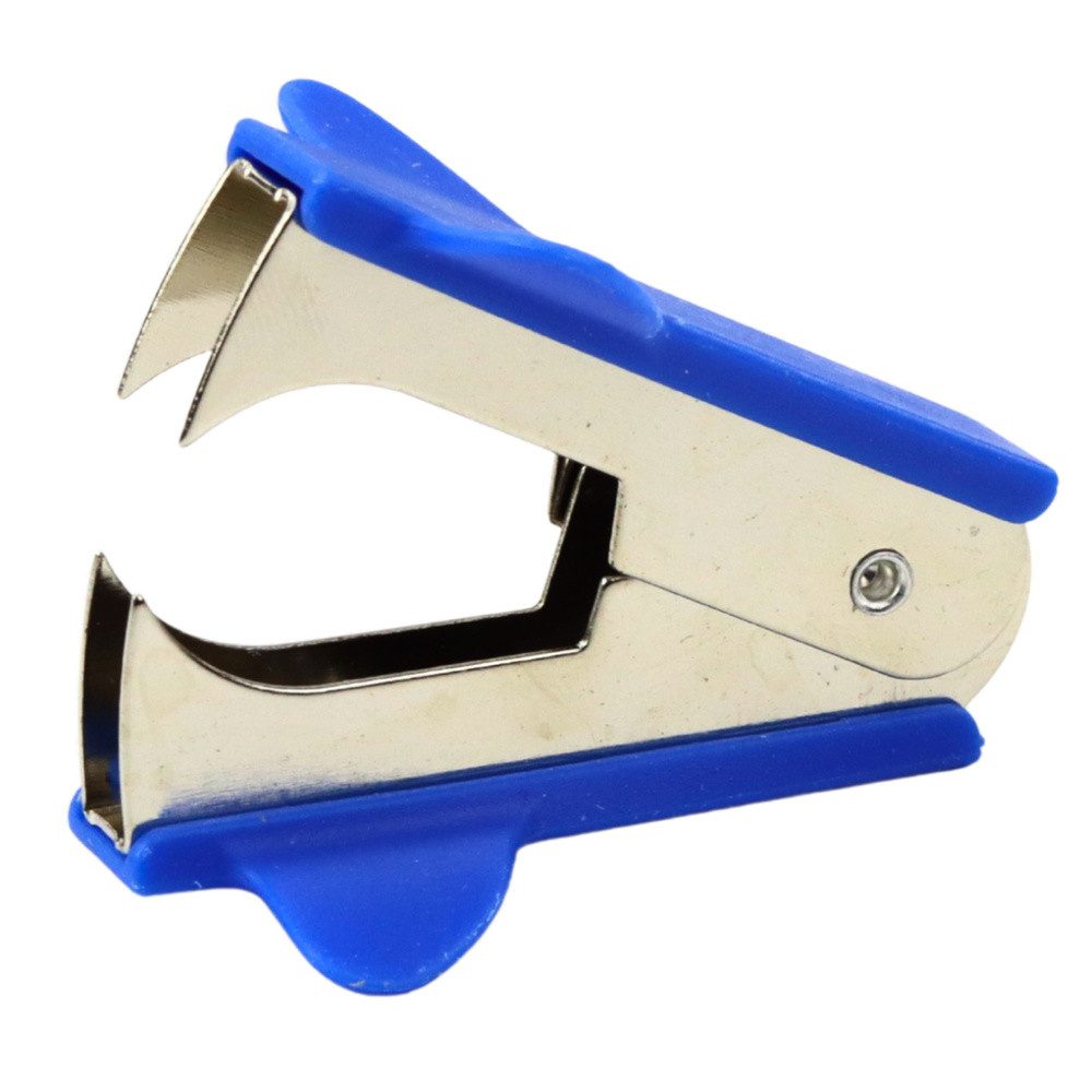 LEAN TOYS Enthefter Klammerentferner Heftklammerlöser Bürowerkzeug, (Spar-Set, 1 tlg., 6 x 4 x 3 cm kompakt), Metallkonstruktion, Kunststoffgriffe, kompakt, leicht