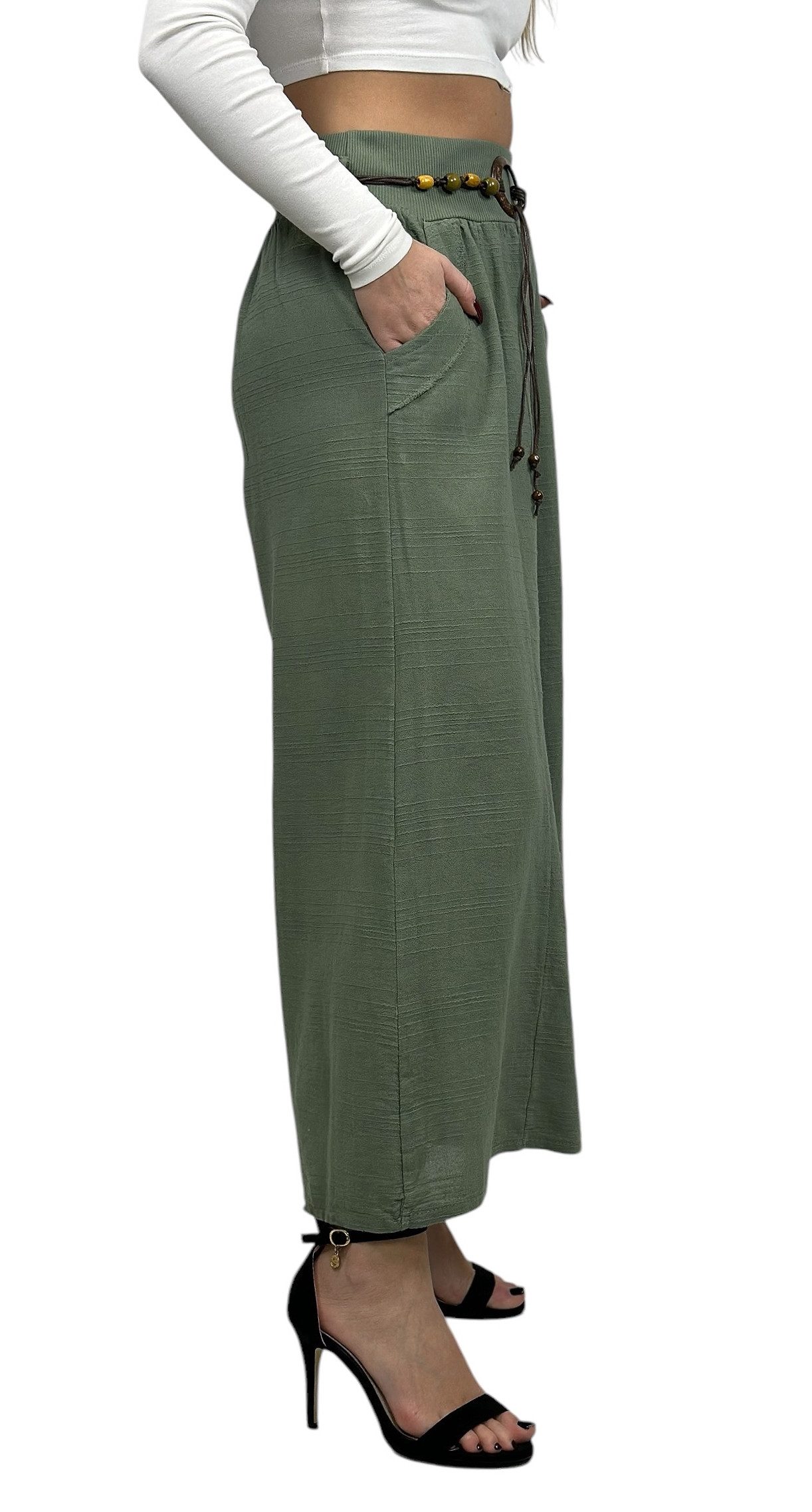 Mississhop Stoffhose Baumwollhose 100 % Baumwolle günstig online kaufen