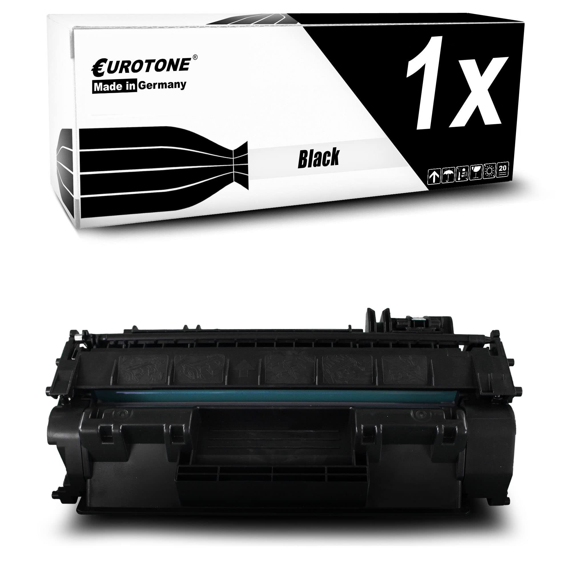 Eurotone Tonerkartusche CF280A, (Einzelpack, 1-St), Kompatibel, sofort einsatzbereit