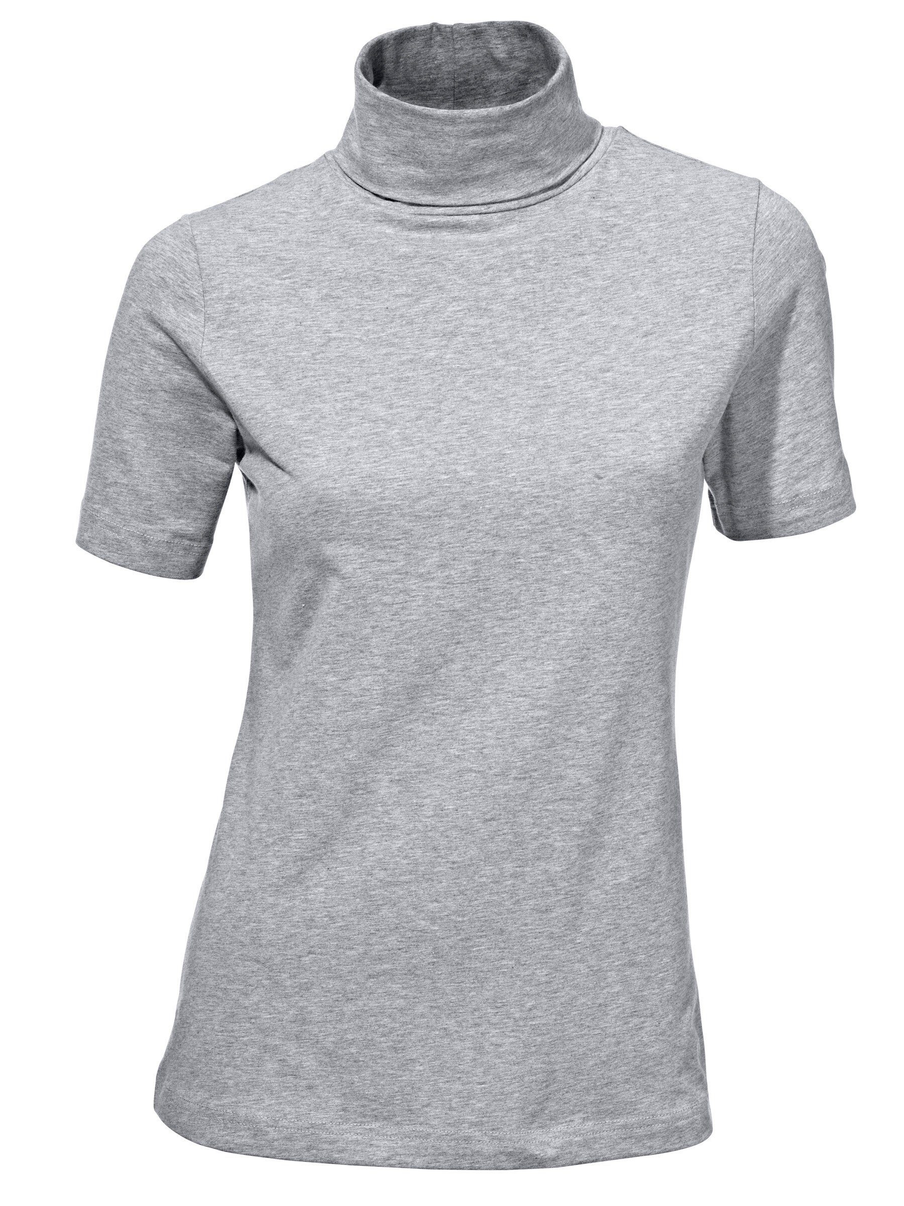 T-Shirt Rollkragen-Shirt