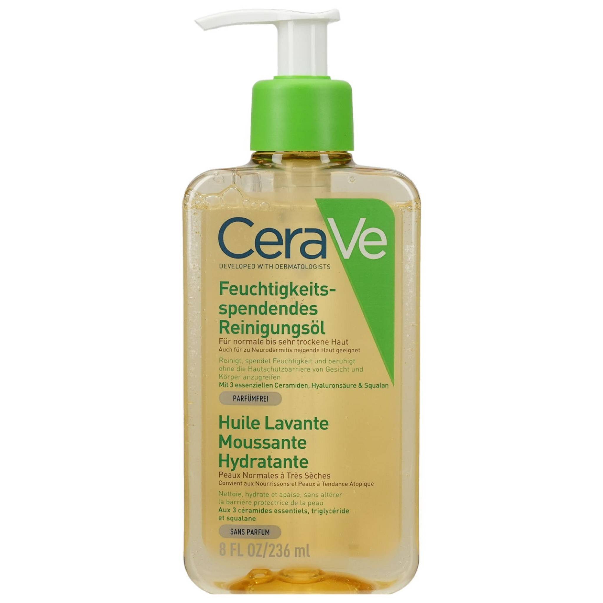 Cerave Hautcreme CERAVE Reinigungsöl 236ml PZN 17505891