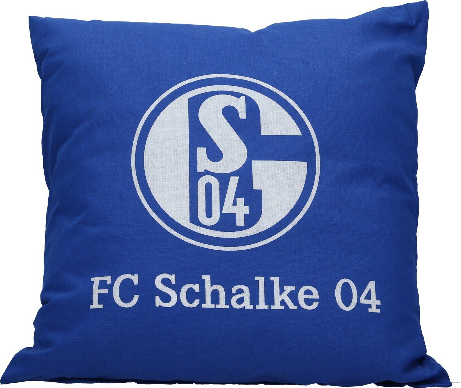 FC Schalke 04 Zierkissen FC Schalke 04 Kissen Signet 38x38cm