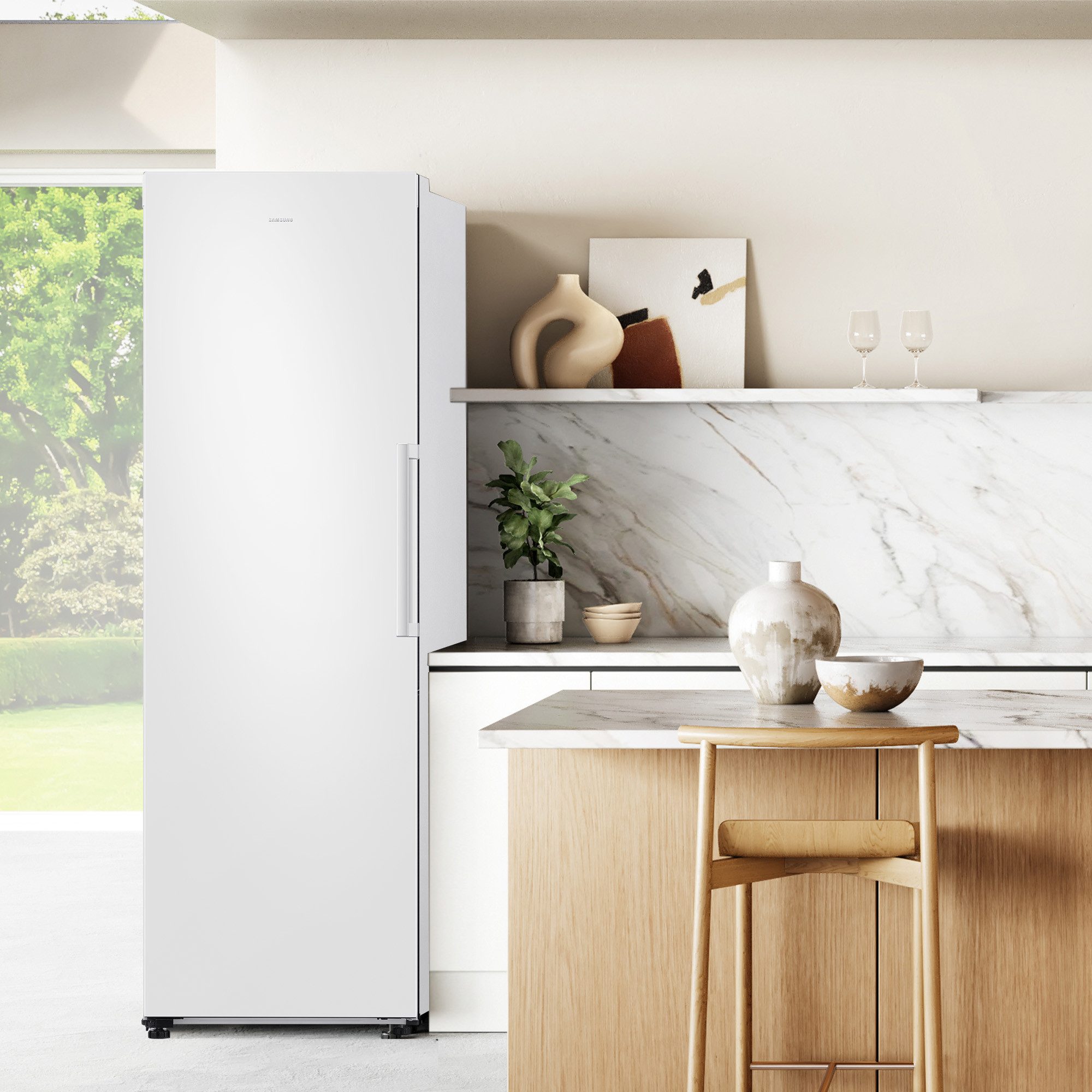 Samsung Gefrierschrank RZ70H32KDVEF, 185,8 cm hoch, 59,5 cm breit