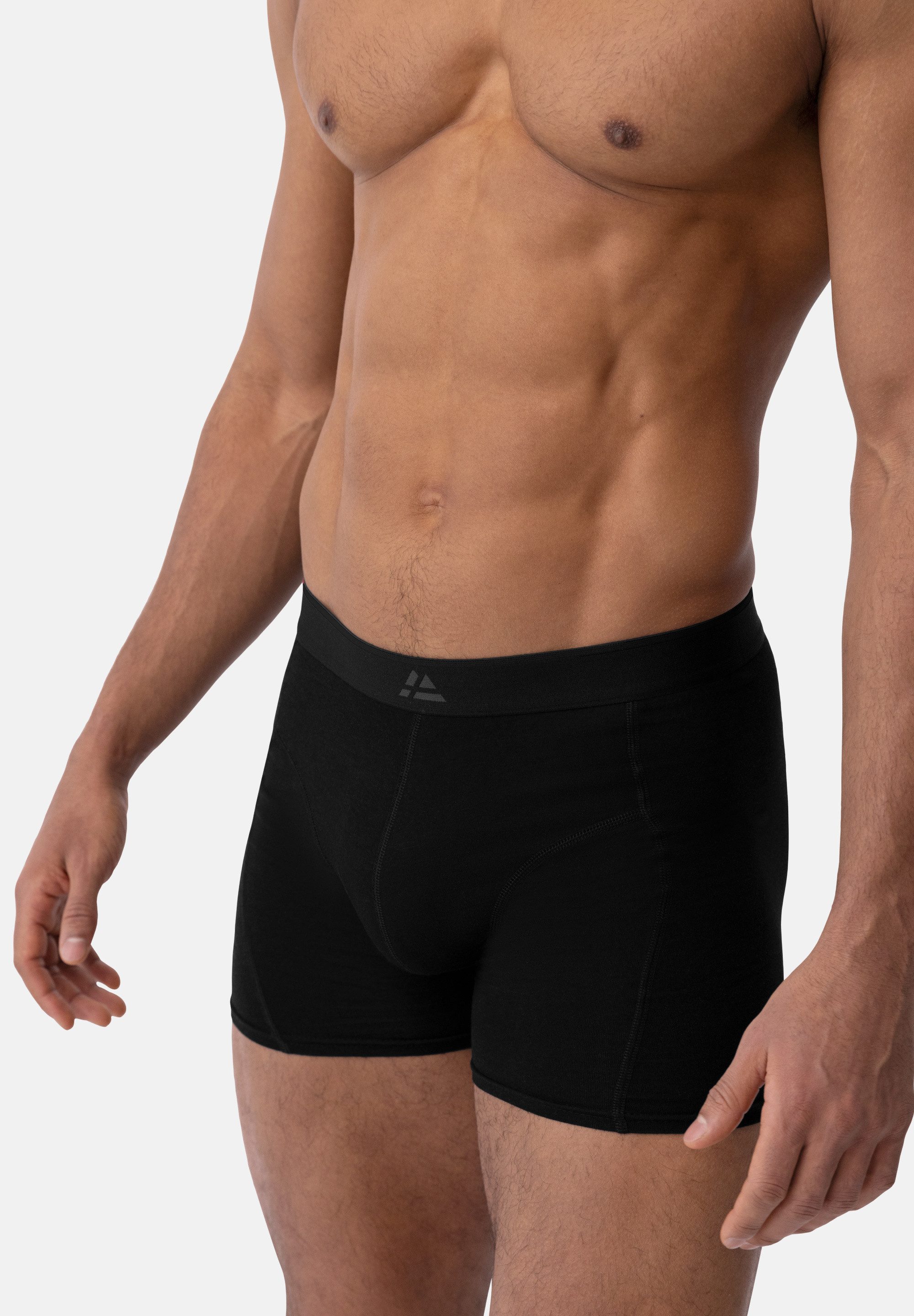 DANISH ENDURANCE Boxershorts Bamboo Trunks 6St Superweich mit elastischem Bund, Bambus Unterhosen für Herren – Bild 5 von 5