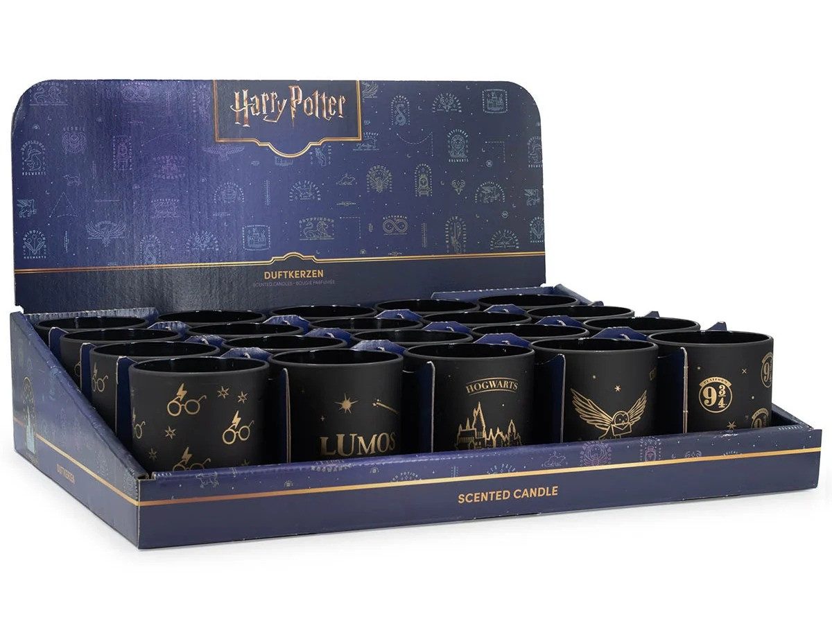 Fragrance 'n Style Duftkerze Harry Potter Thekendisplay Duftkerzen Black 20x