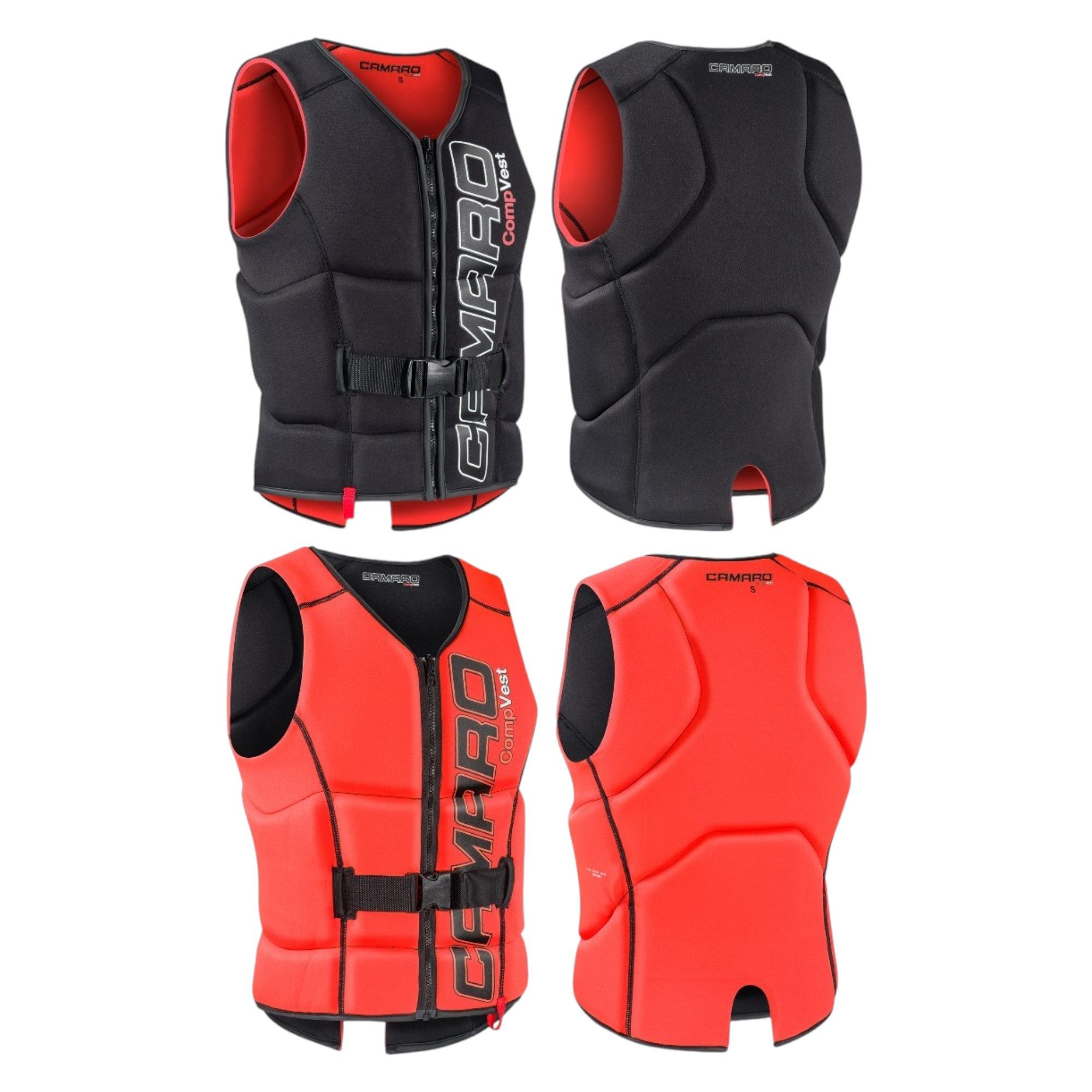 Camaro Schwimmweste CAMARO Comp Neopren Prallschutzweste Wakeboard Kitesurf Jetski