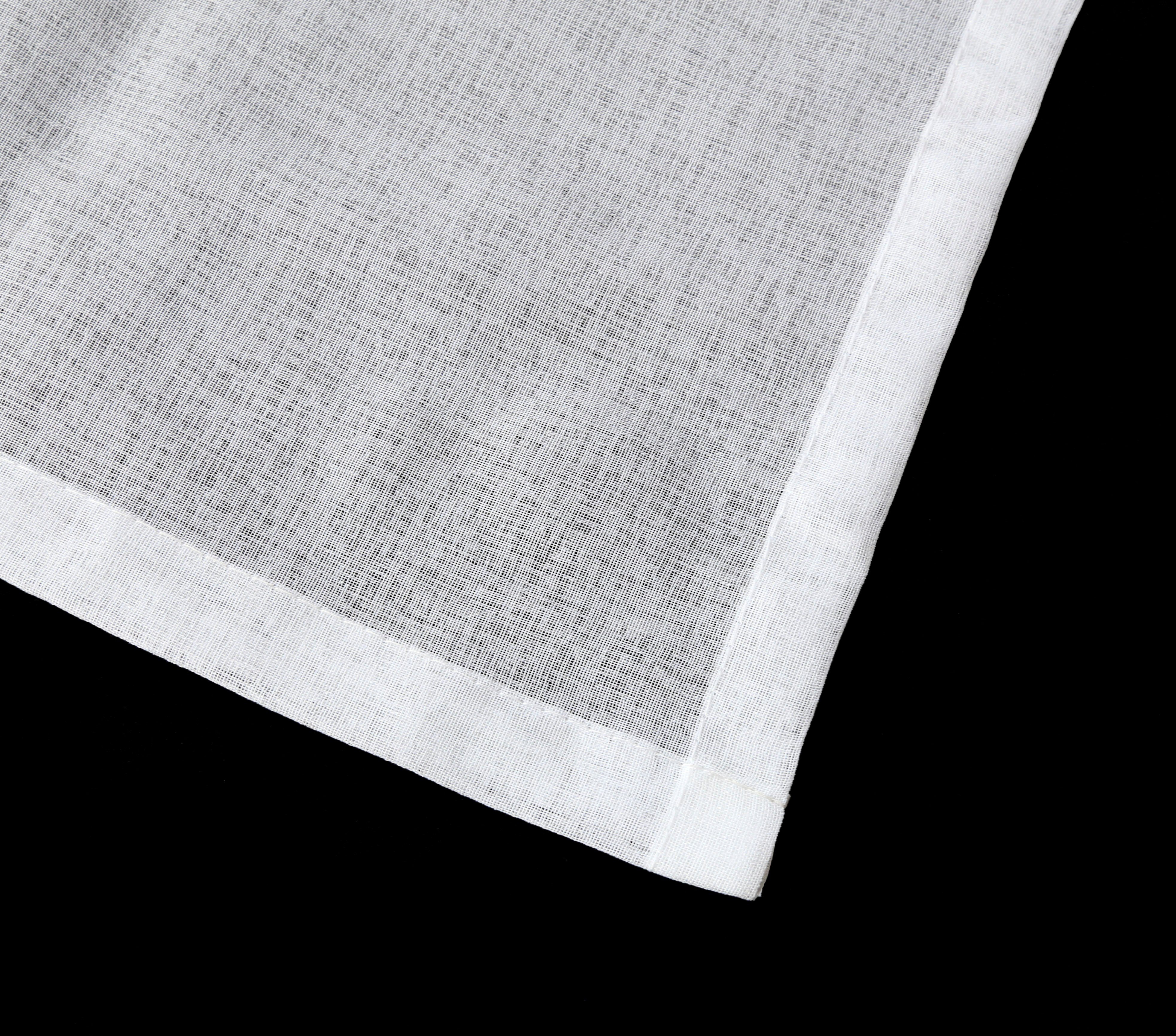 Gardine Dolly, my home, Polyester transparent, Ösen (1 St), gewebt