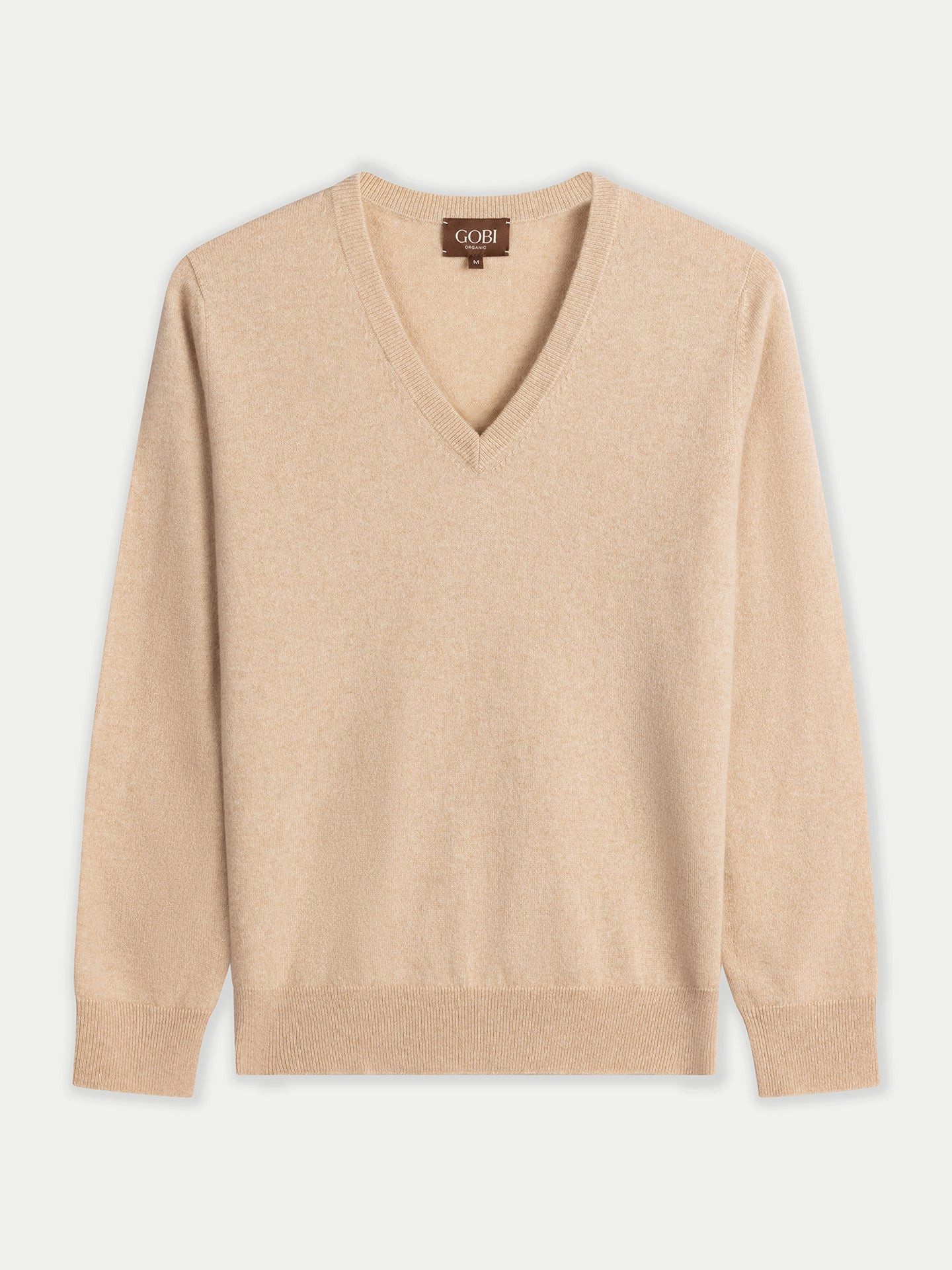 GOBI Cashmere Polokragenpullover Damen Kaschmirpullover mit V-Ausschnitt