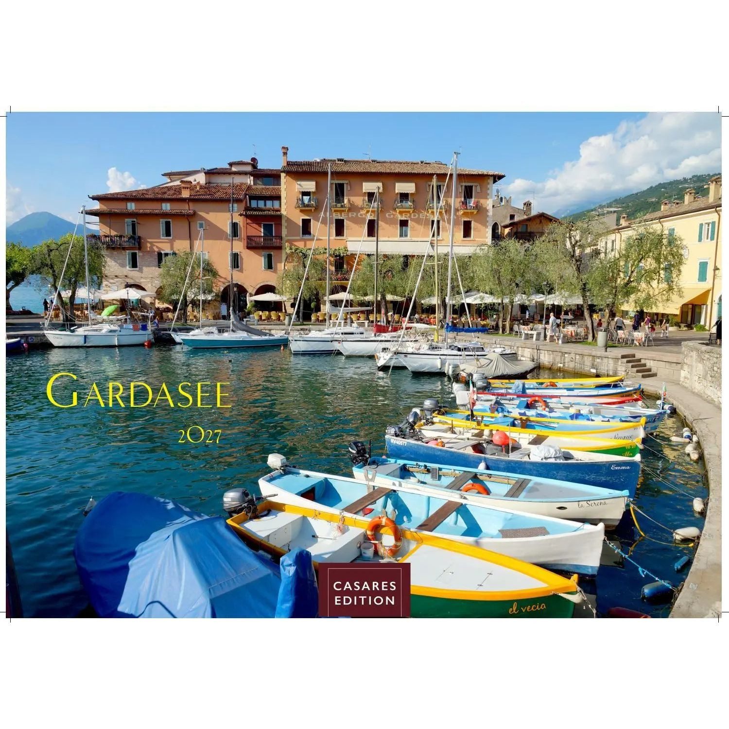 Wandkalender Gardasee Kalender 2027 - Wandkalender, Fotokalender Italien...
