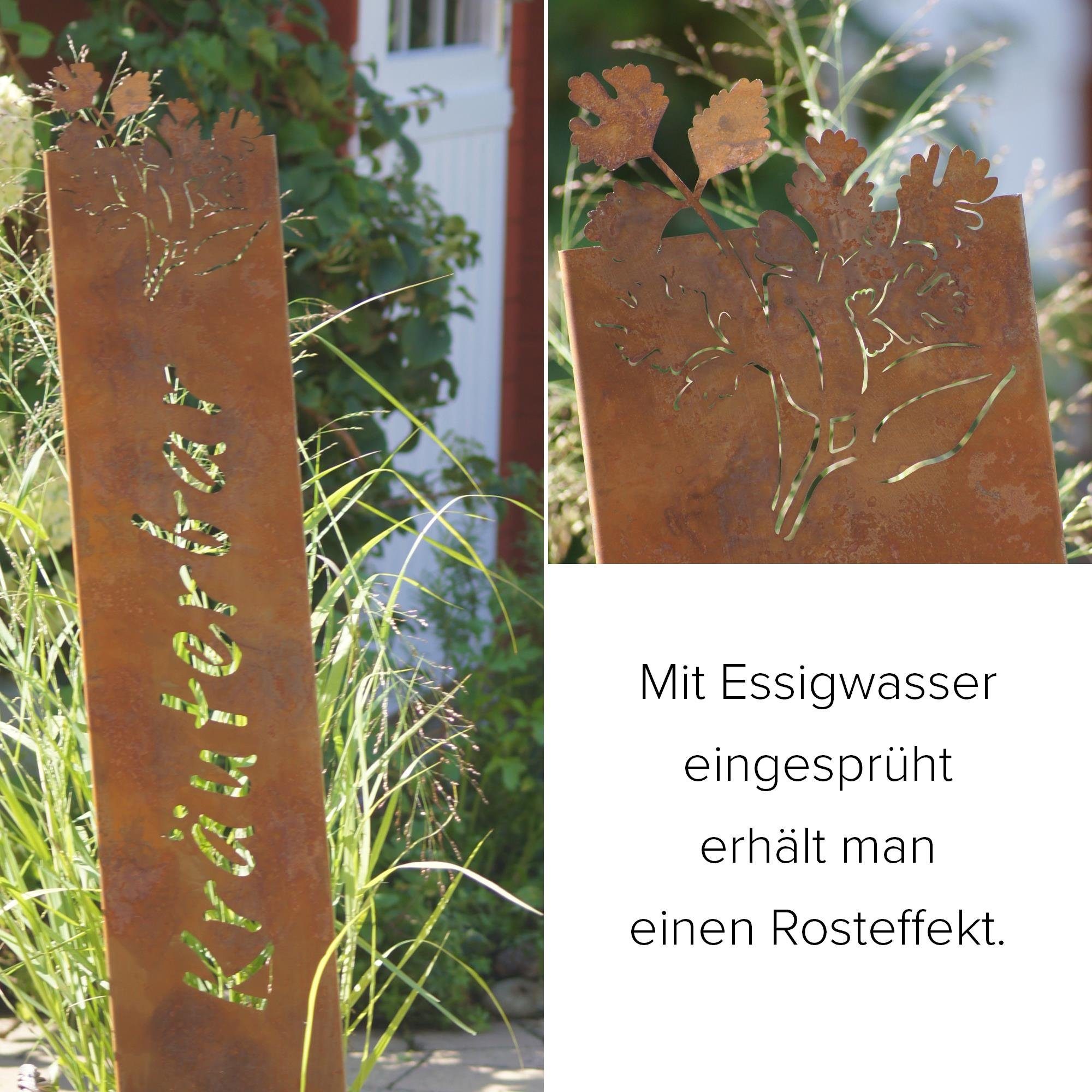 Kräuterbar (1-St) Gartenstecker Stecker GARDEN UNUS -