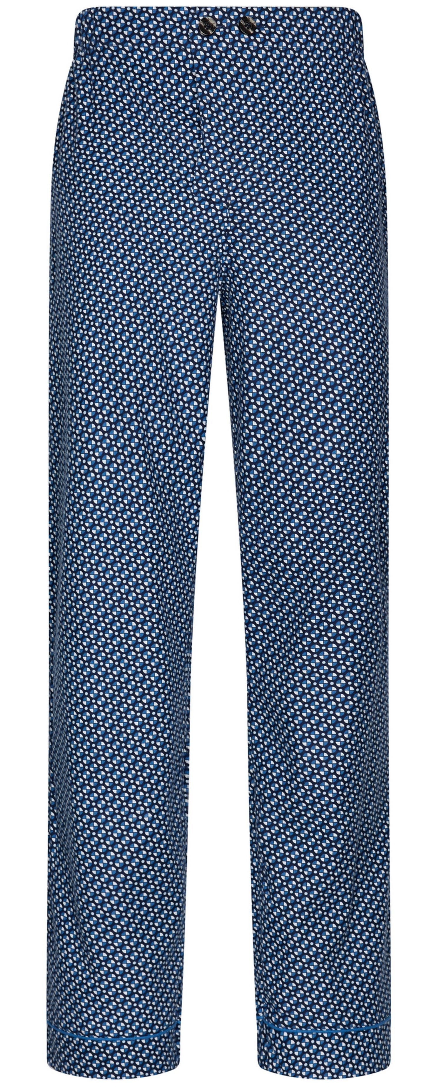 Robson Schlafanzug Herren Flanell Pyjama geknöpft günstig online kaufen