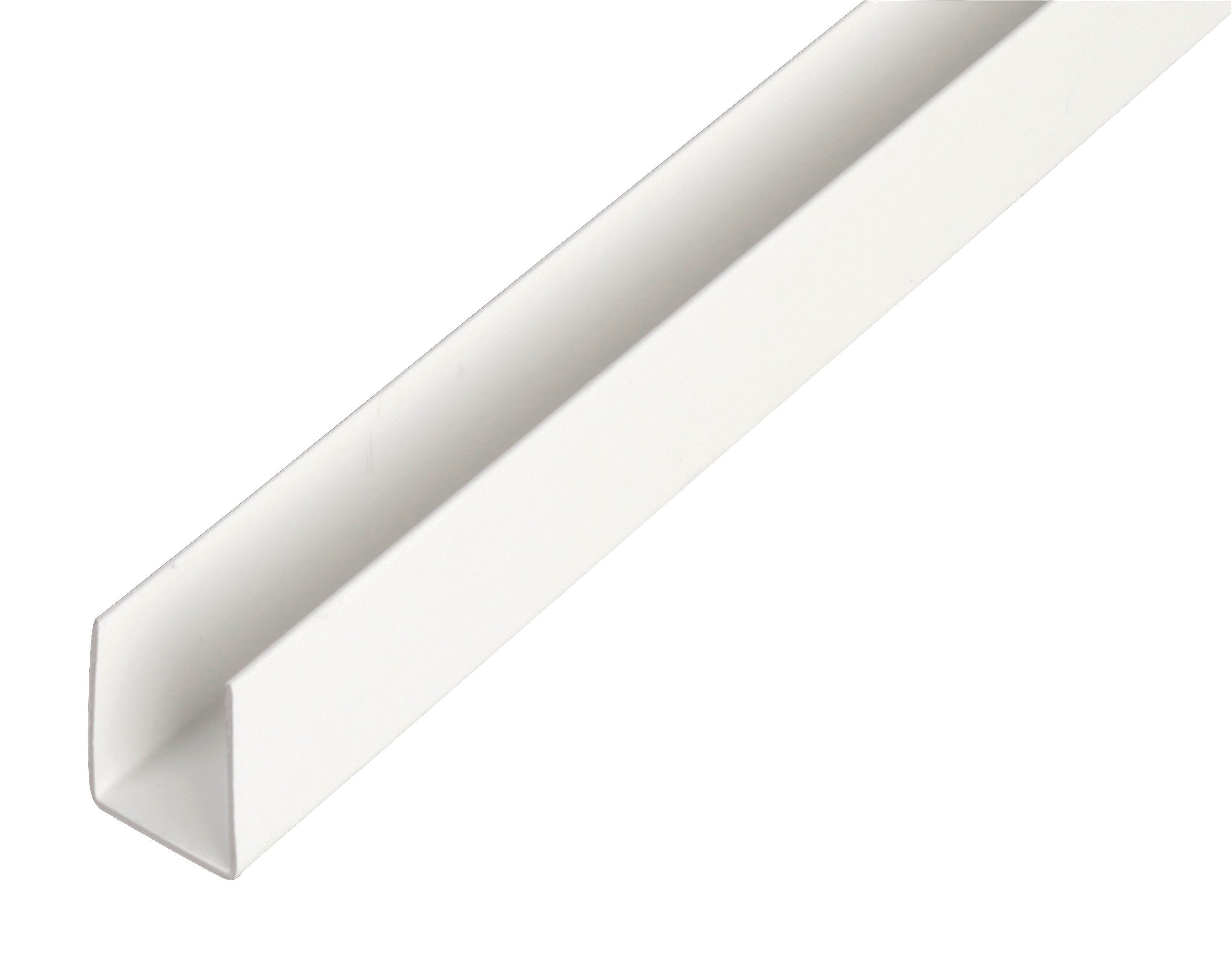 Alberts Profil Alberts 498931 U-Profil, Kunststoff, weiß, 1000 x 12 x 10 mm, 12er Set, Alberts 498931 U-Profil Kunststoff, weiß 1000 x 12 x 10 mm 12er